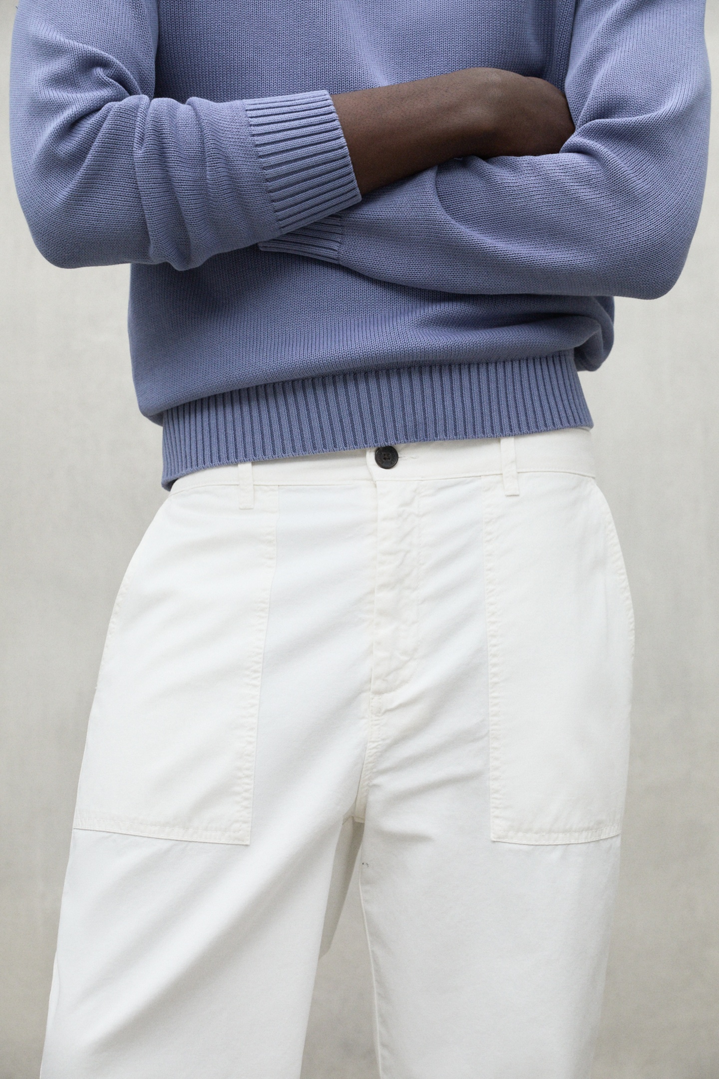 NALONALF PANTS WHITE 5