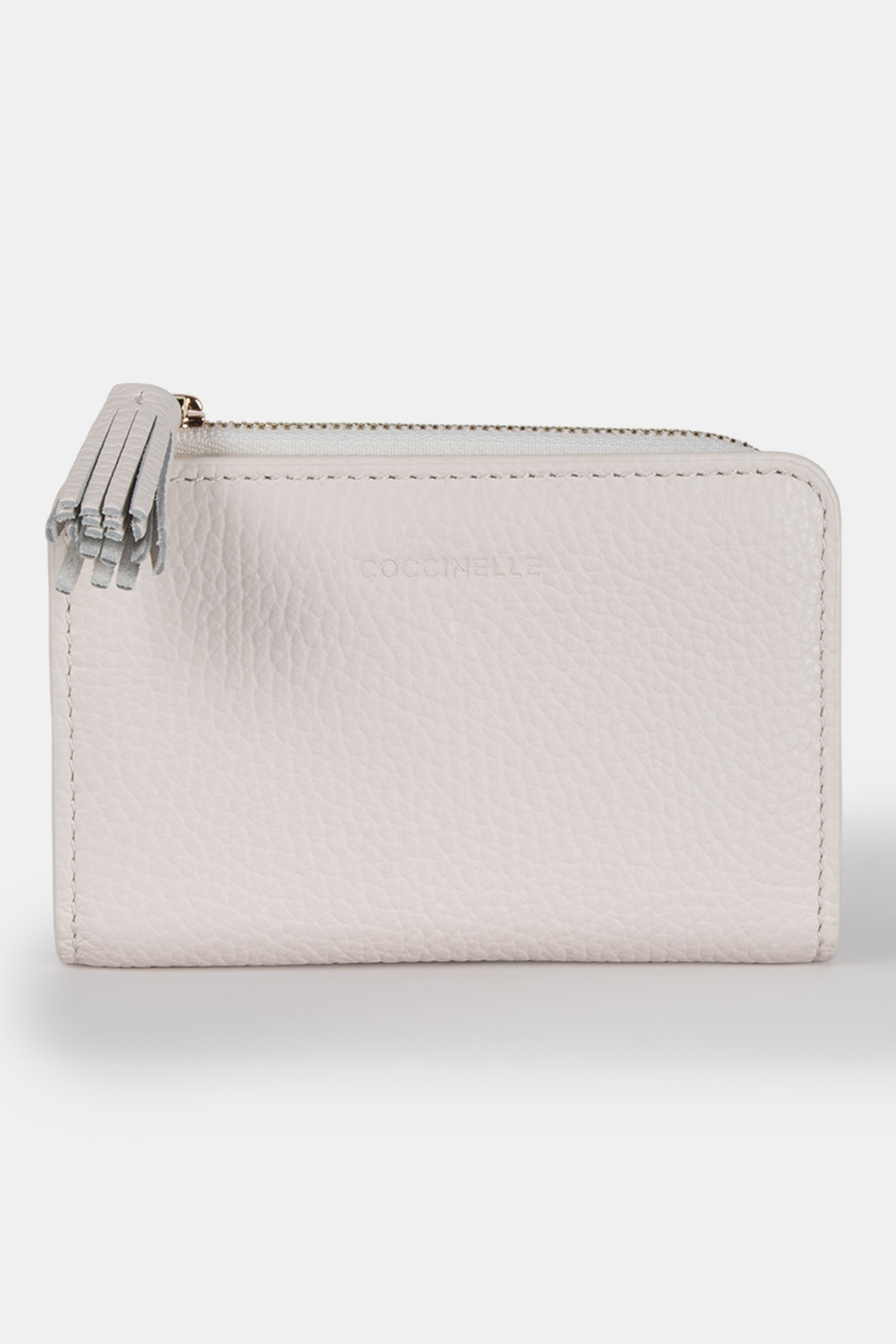 LEATHER PURSE IN WHITE 1