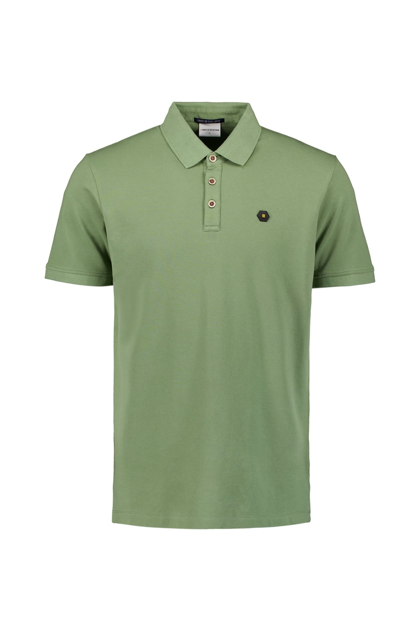 POLO PIQUE GARMENT DYED GREEN 5