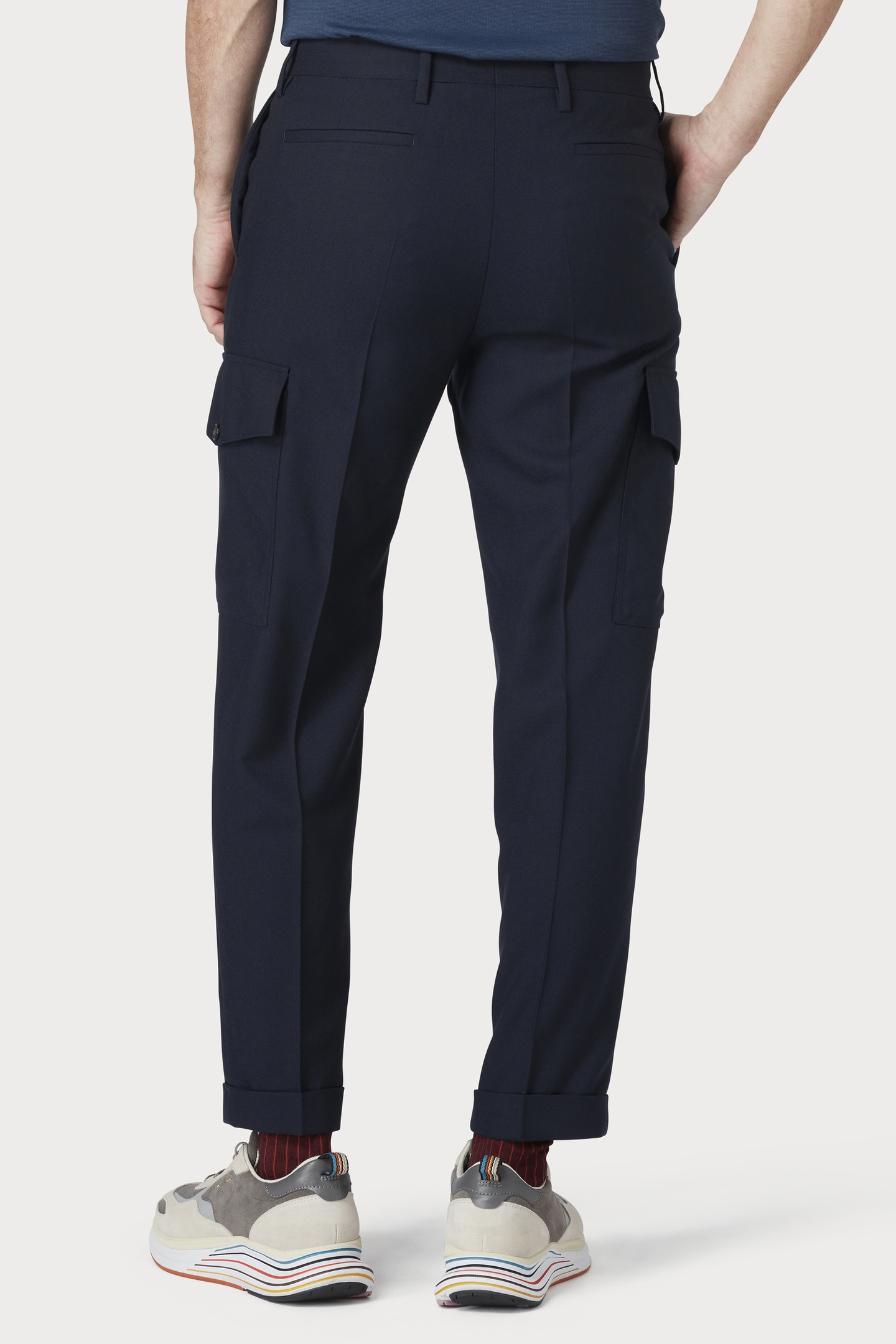 CARGO TROUSER VERY DARK NAVY 2