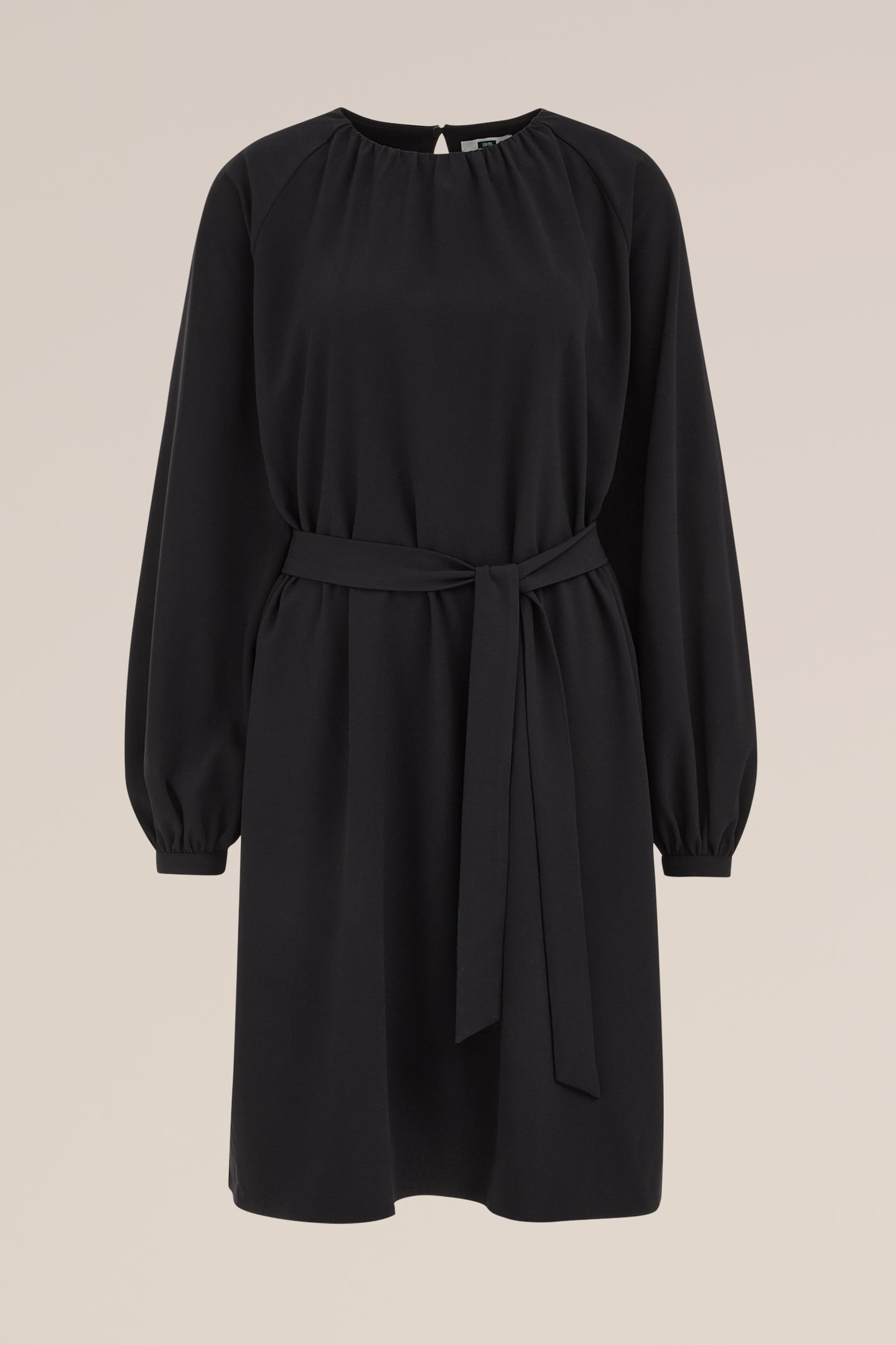DRESS MID LENGTH BLACK 4