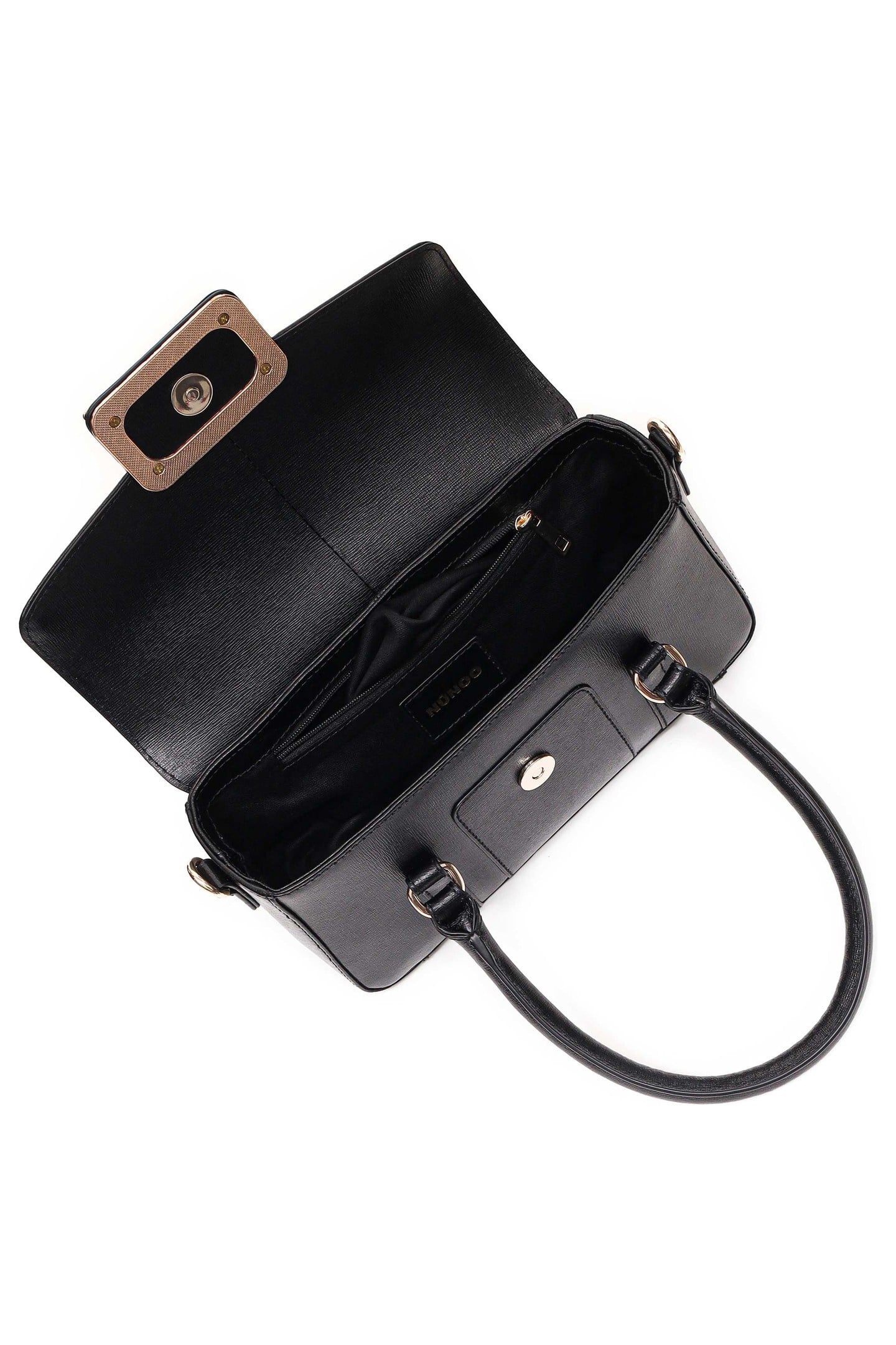 SMALL MAGGIE ICON FLORENCE BLACK W. GOLD 4