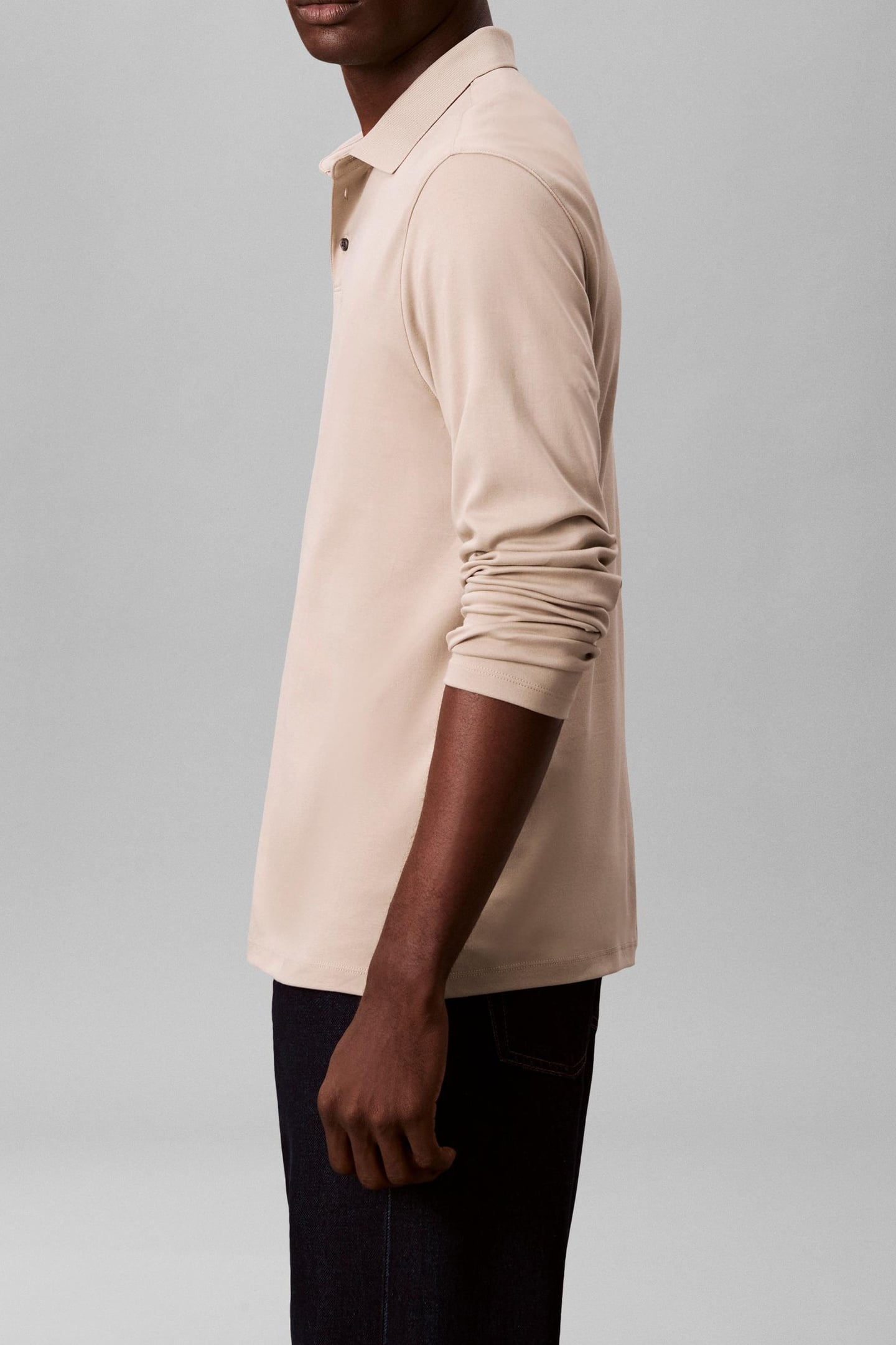 LS SUPIMA COTTON POLO ANCIENT MARBLE 4