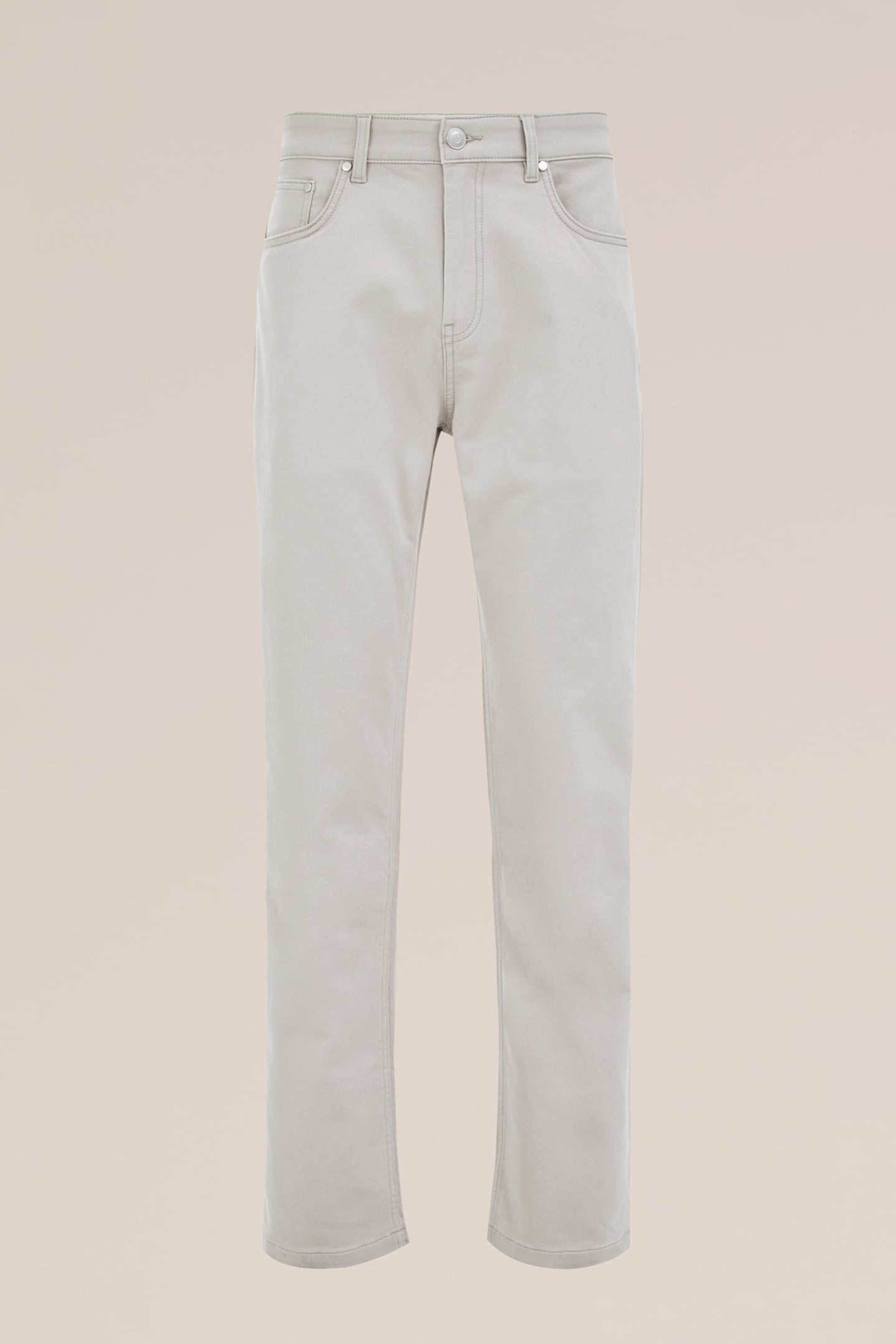 5-POCKET MID WAIST LIGHT GREY 4