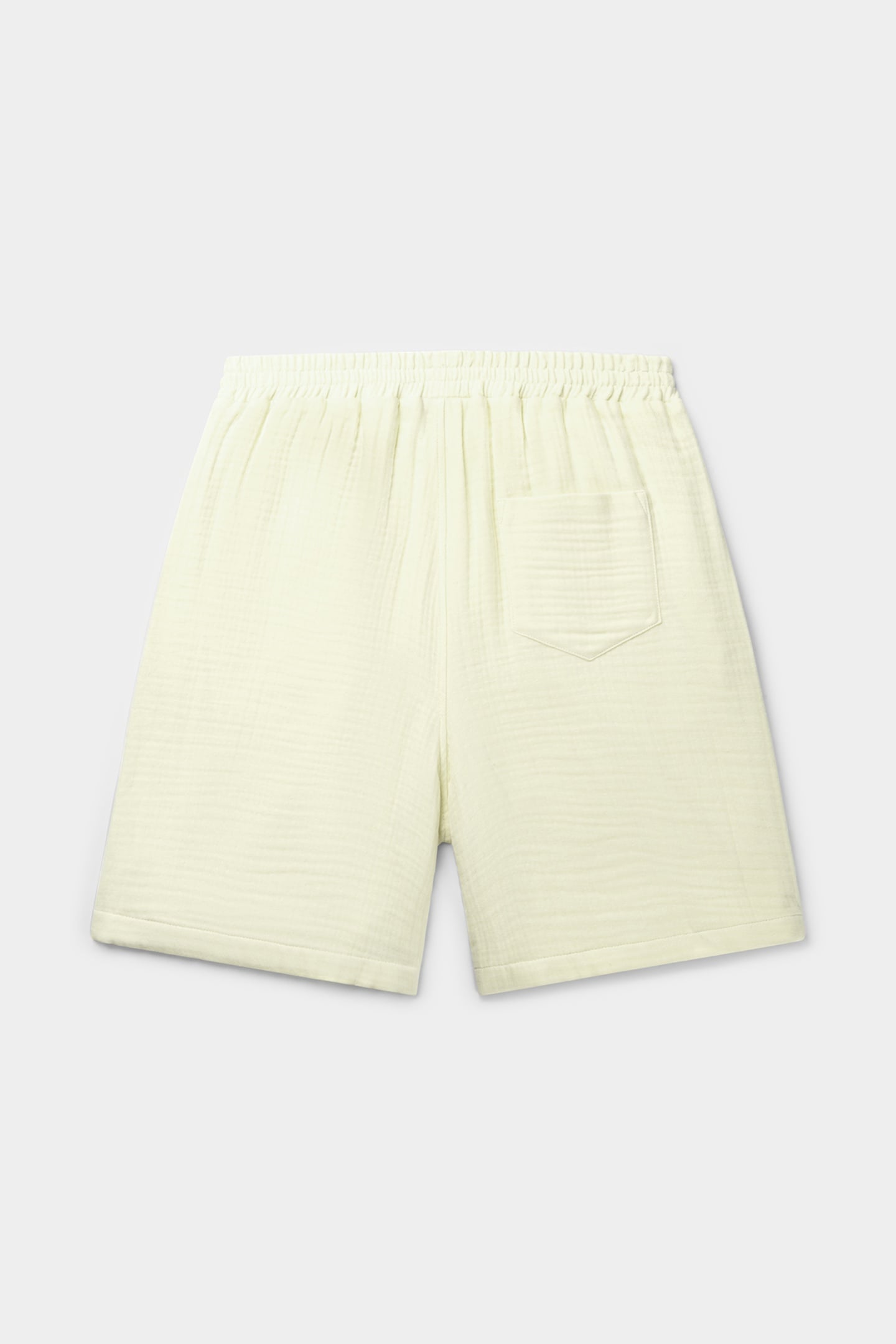 ENZI SEERSUCKER SHORTS ICING YELLOW 3