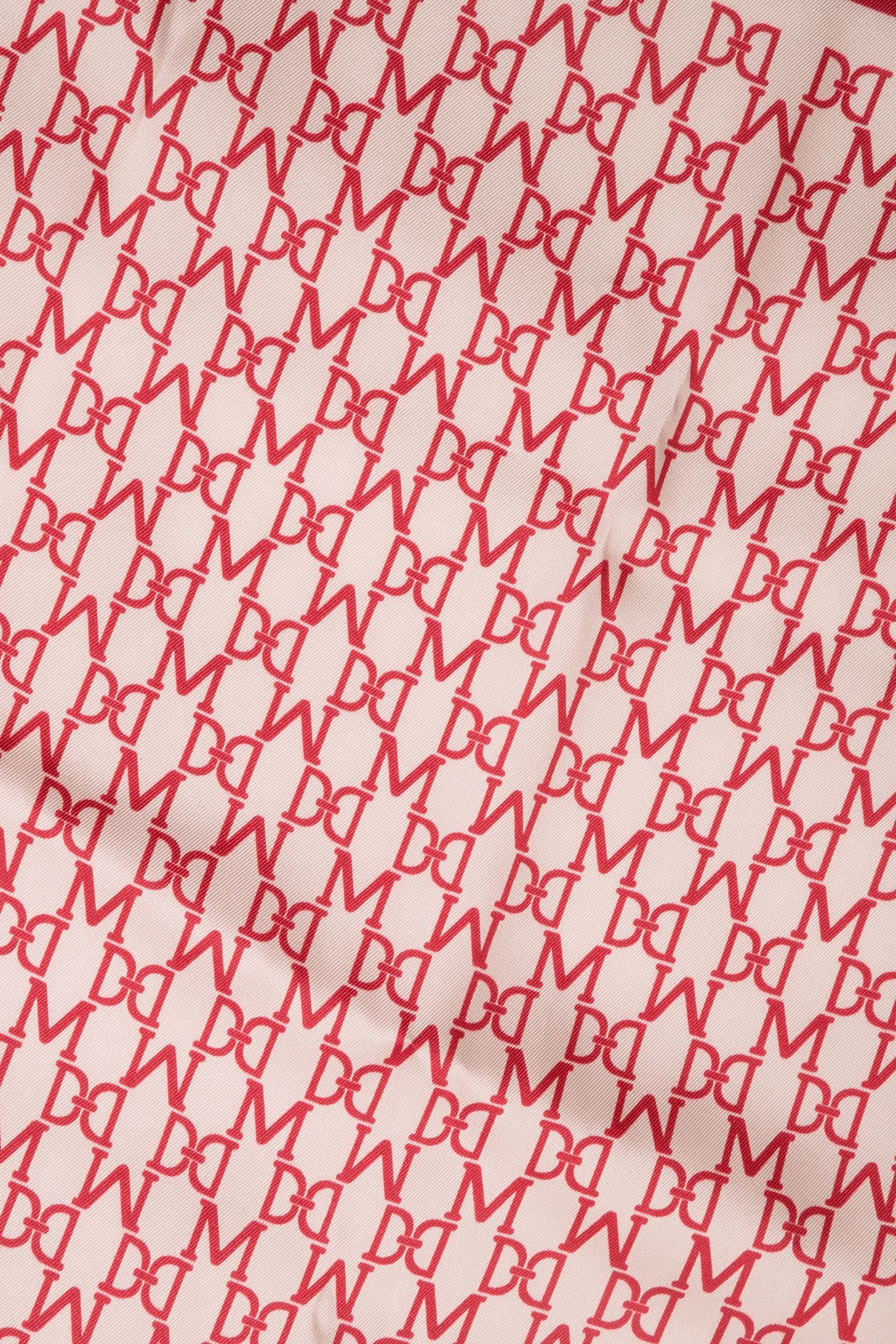 MARCIANO BY GUESS TEODORA PRINTED SCARF NEW MONOGRAM BLUSH 4