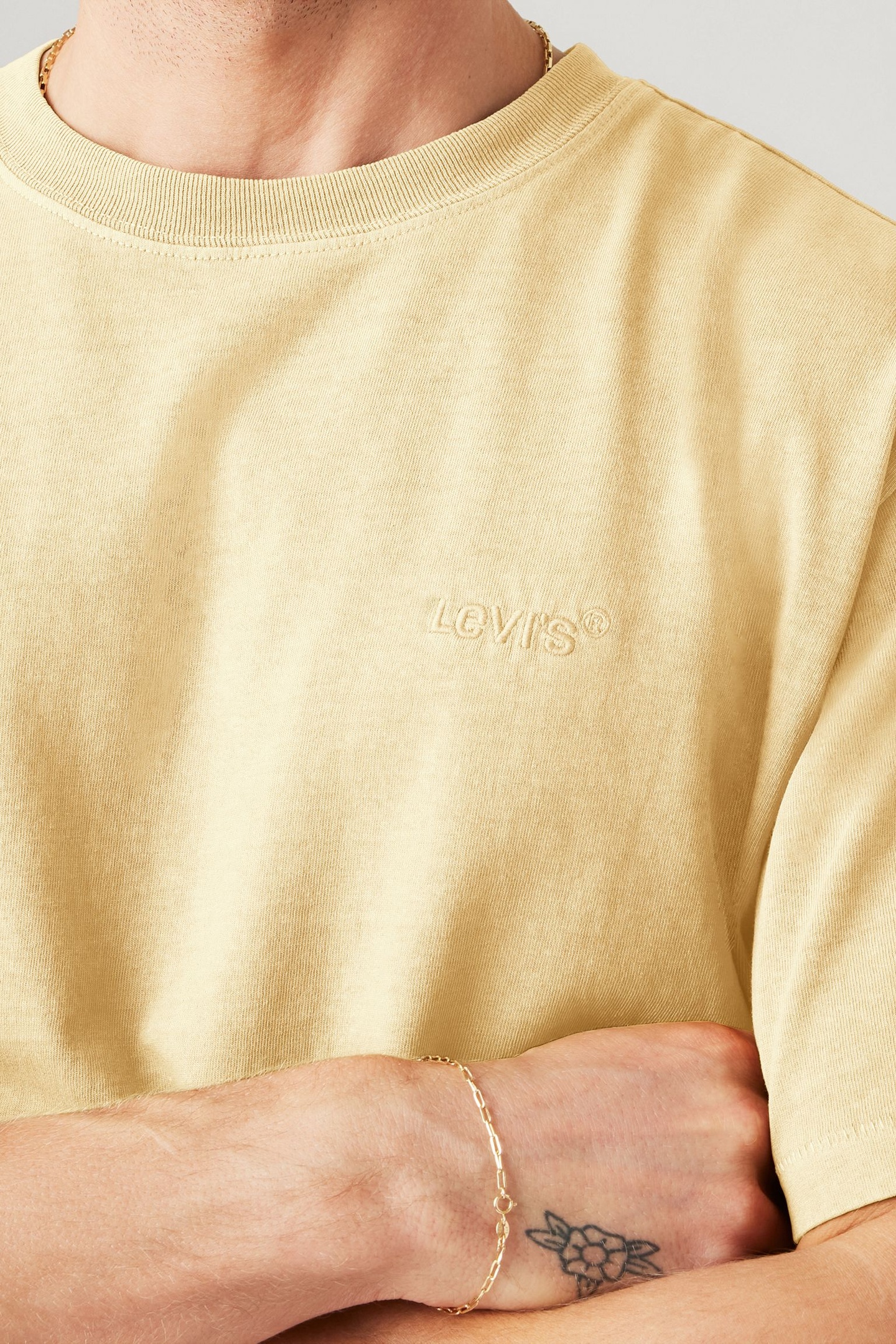 RED TAB VINTAGE TEE GARMENT DYE DOUBLE 7