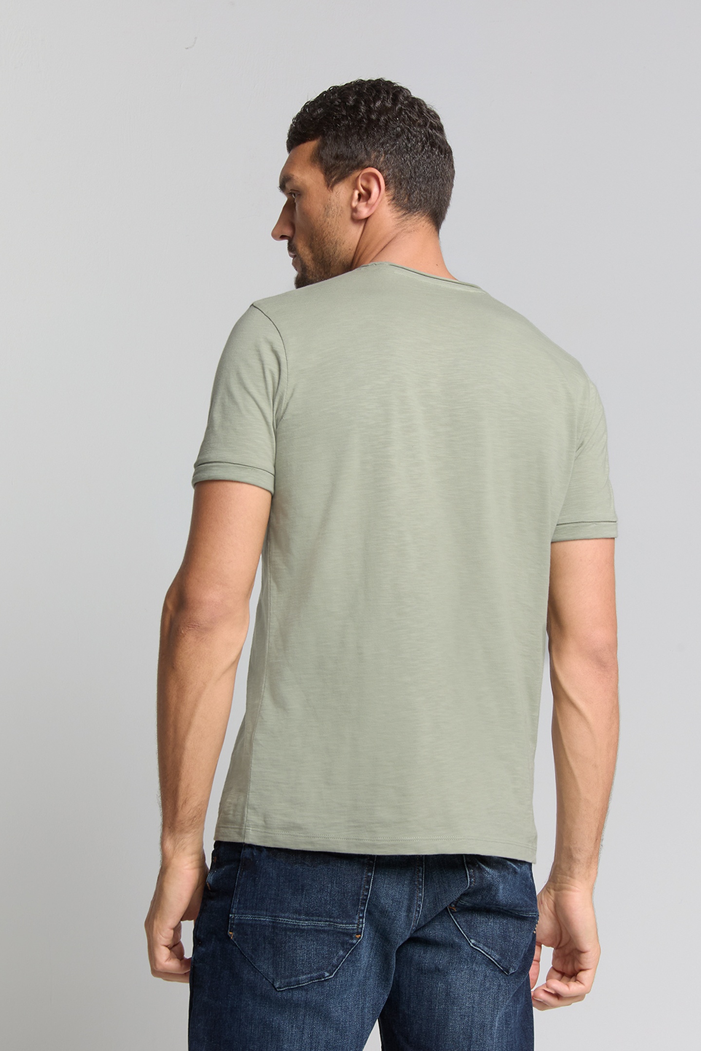 T-SHIRT CREWNECK SLUB SMOKE 4