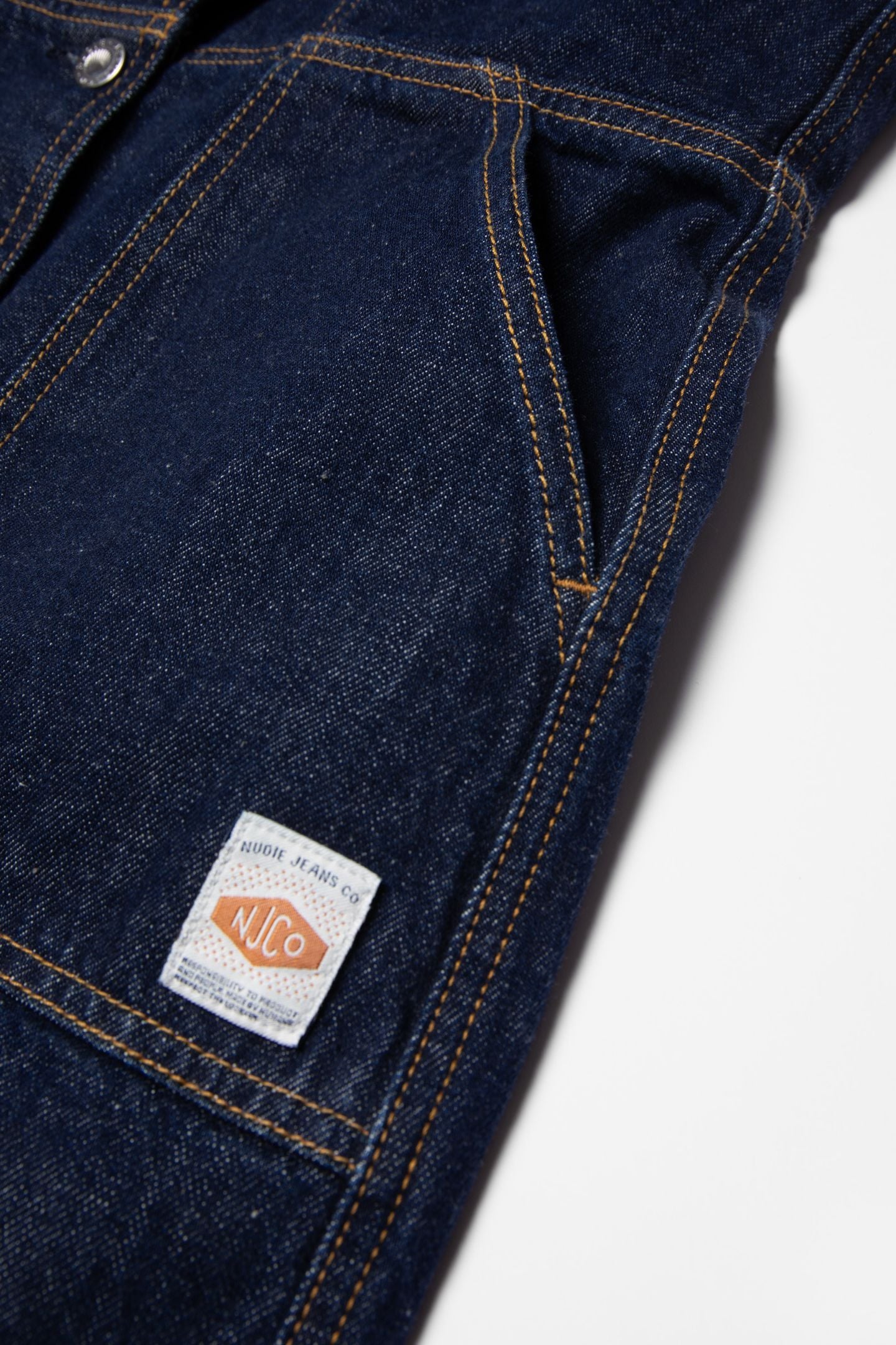 MONA DENIM DRESS 40S REDCAST DARK BLUE 6