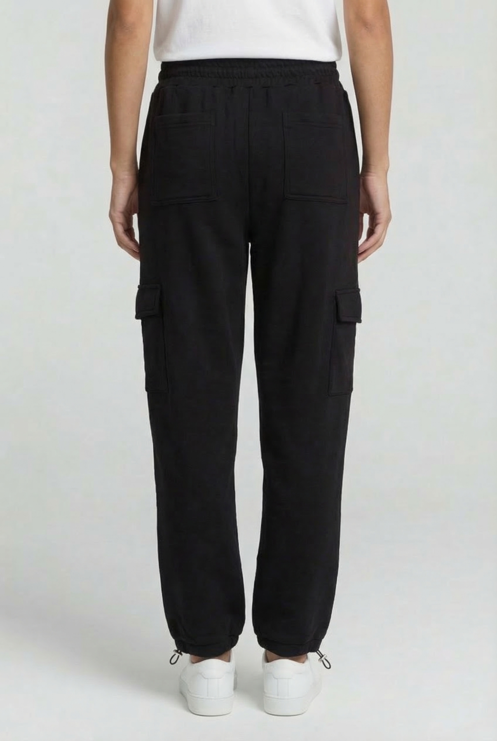 UTILTY CARGO SLOUCHY JOGGER BLACK 2