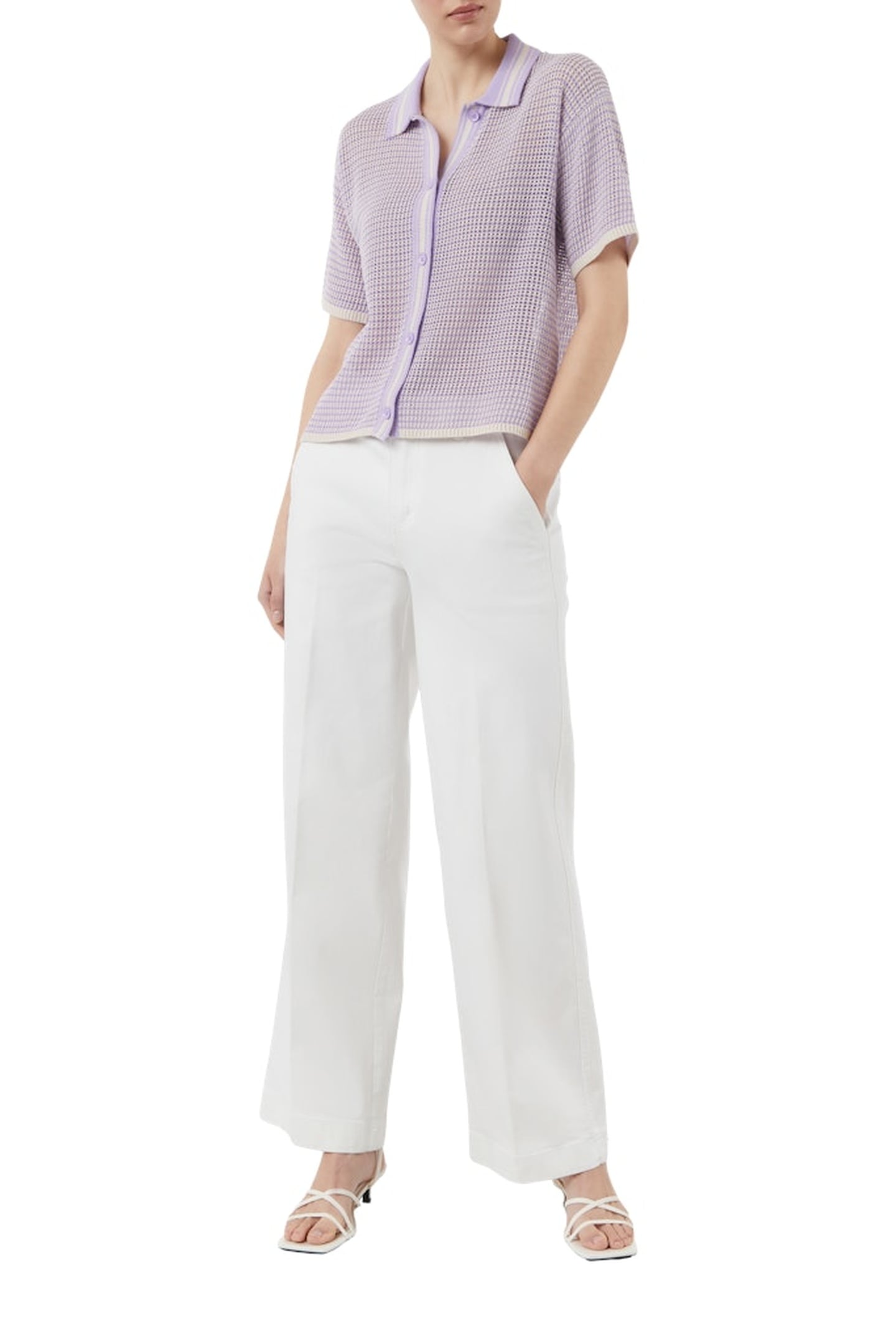 COMMA CARDIGAN LILAC 2