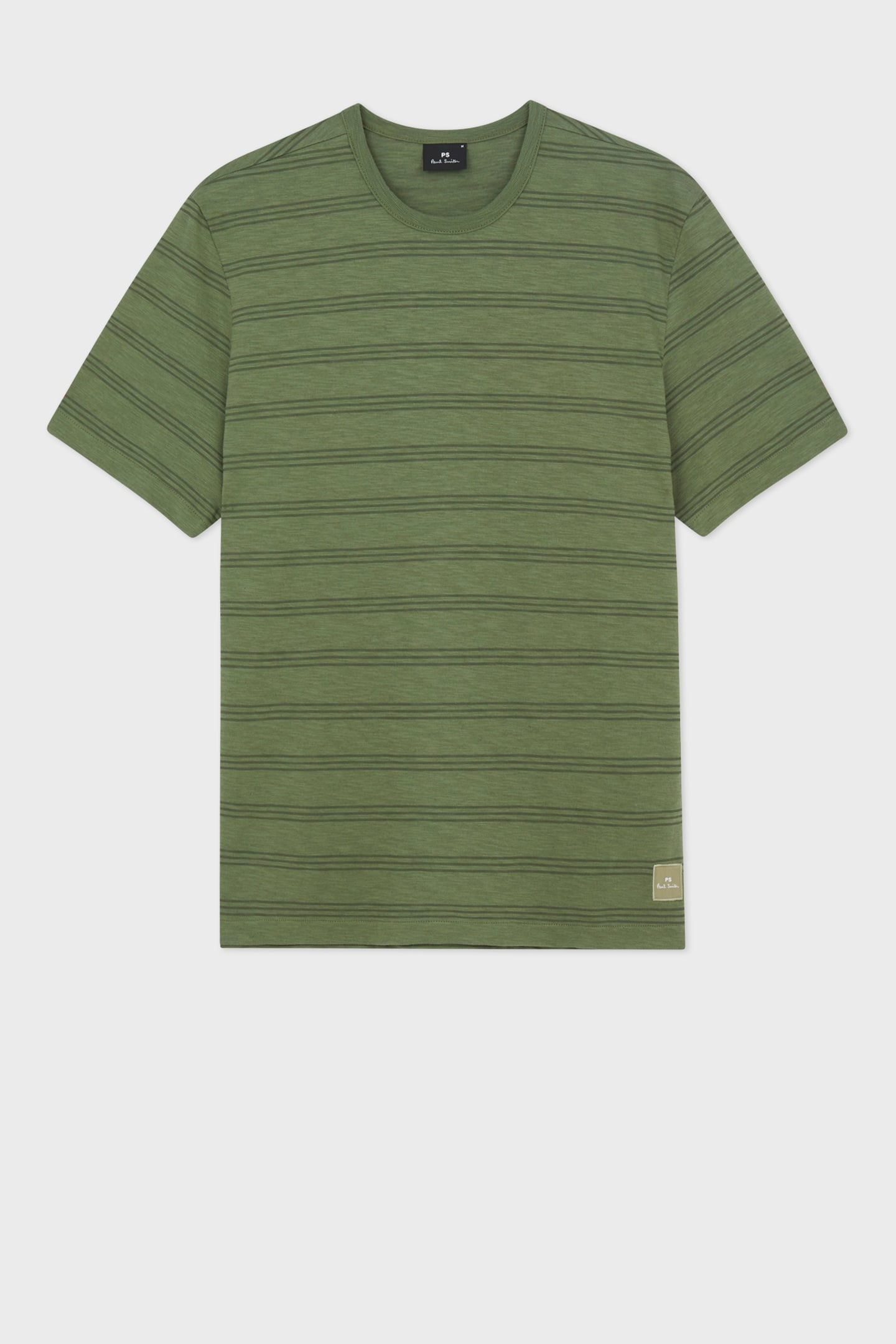 REG FIT T SHIRT LT GREYISH GREEN 1