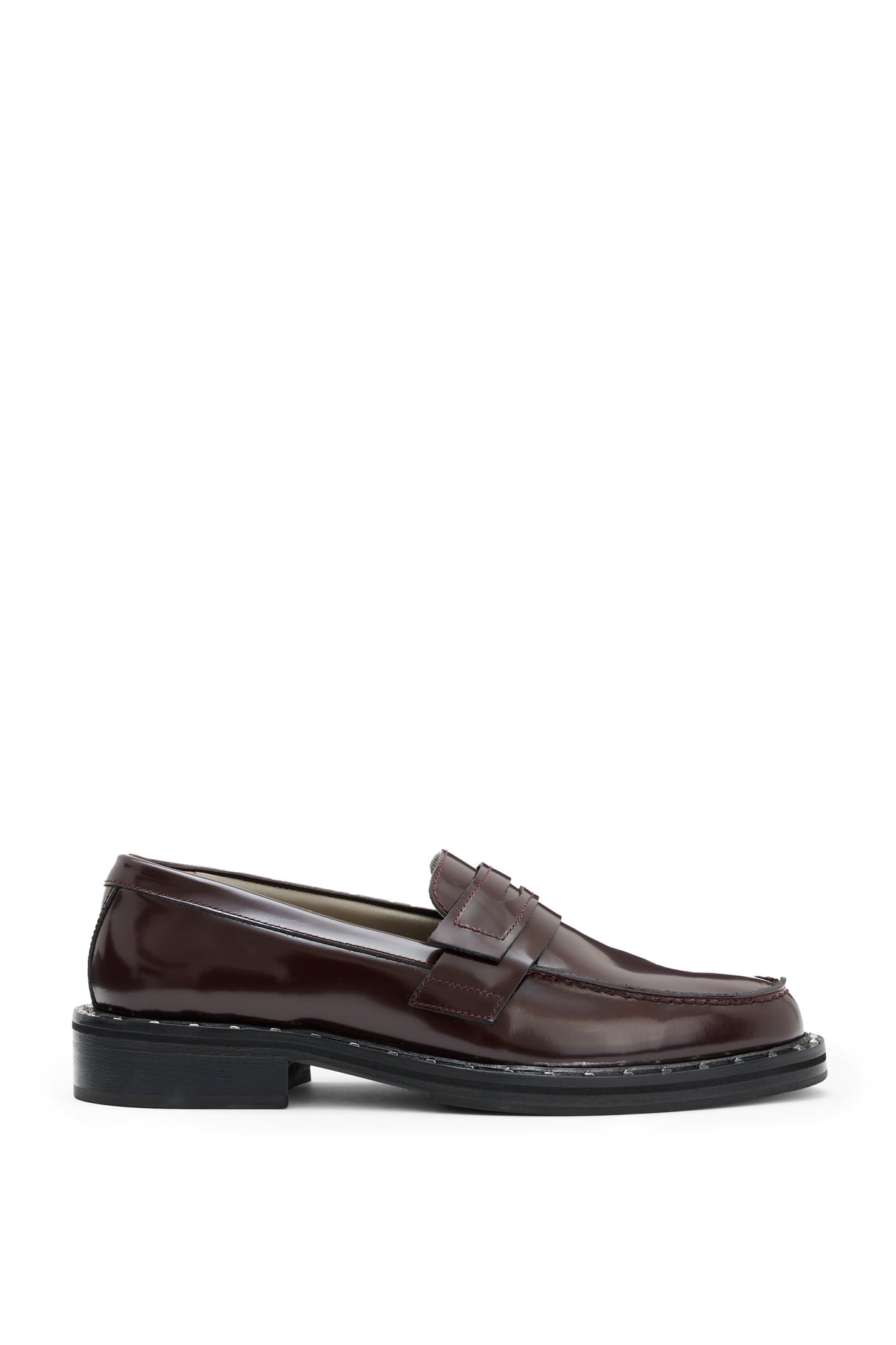 DALIAS LOAFER BORDEAUX RED SHINE 1