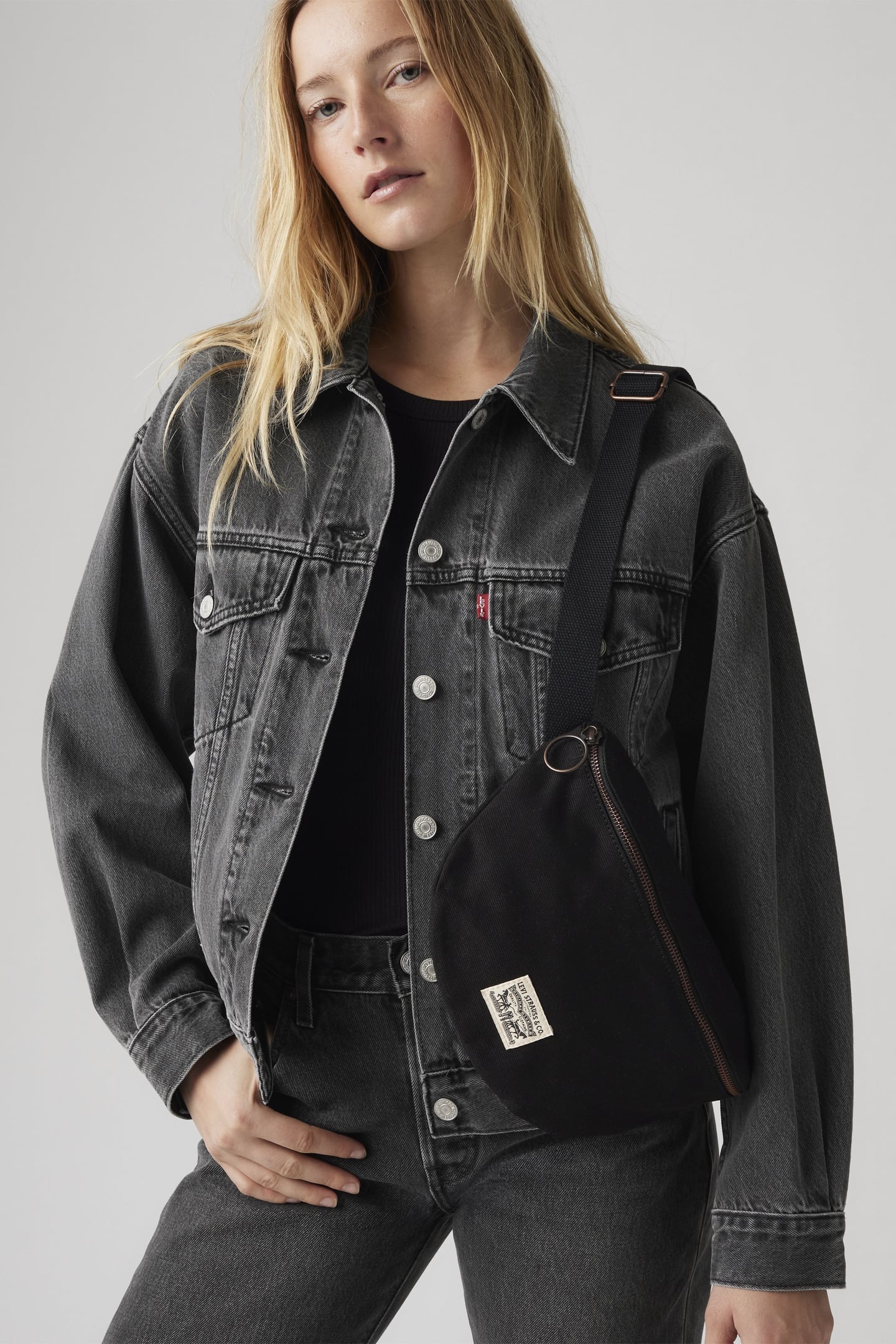 LEVI'S® DEVON CROSSBODY BAG BLACK 1