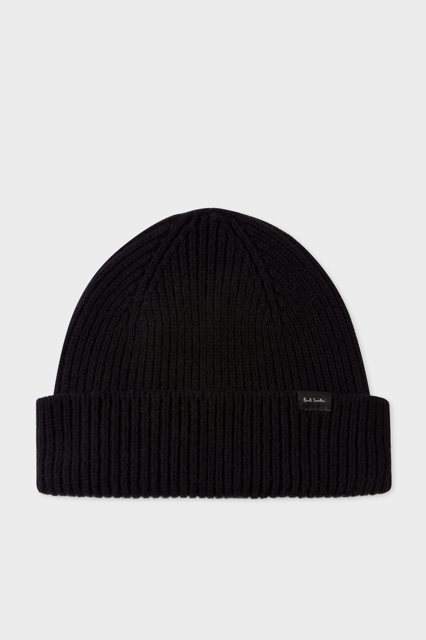 HAT CASHMR BEANIE BLACK 2