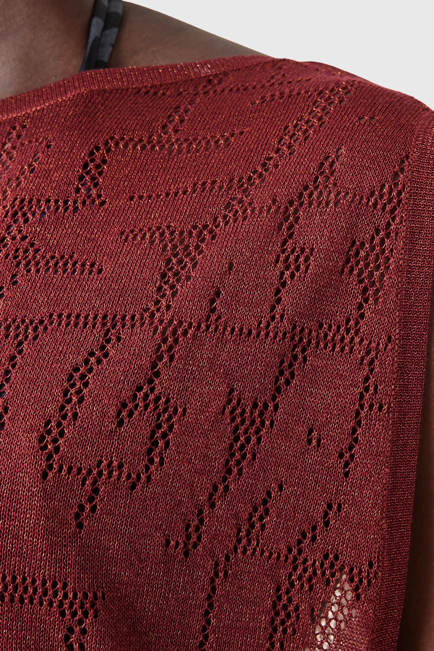 KAITO DRESS ROSEWOOD RED 8
