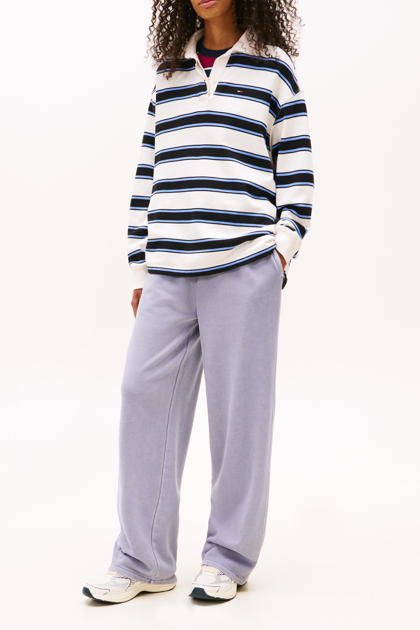WIDE LEG SWEATPANTS PERIWINKLE DUSK 2