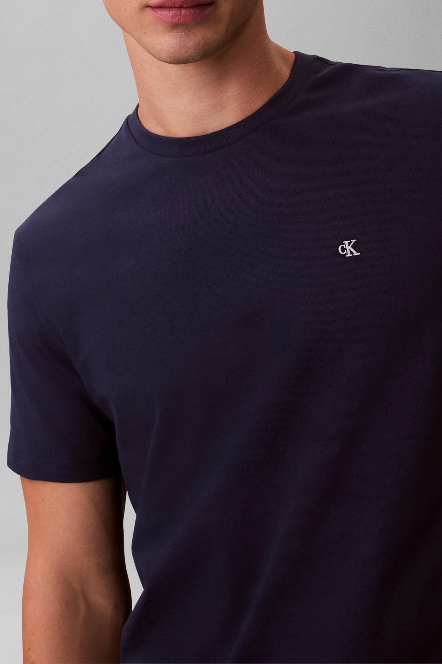 SS CLASSIC MONOGRAM TEE MARITIME BLUE 6