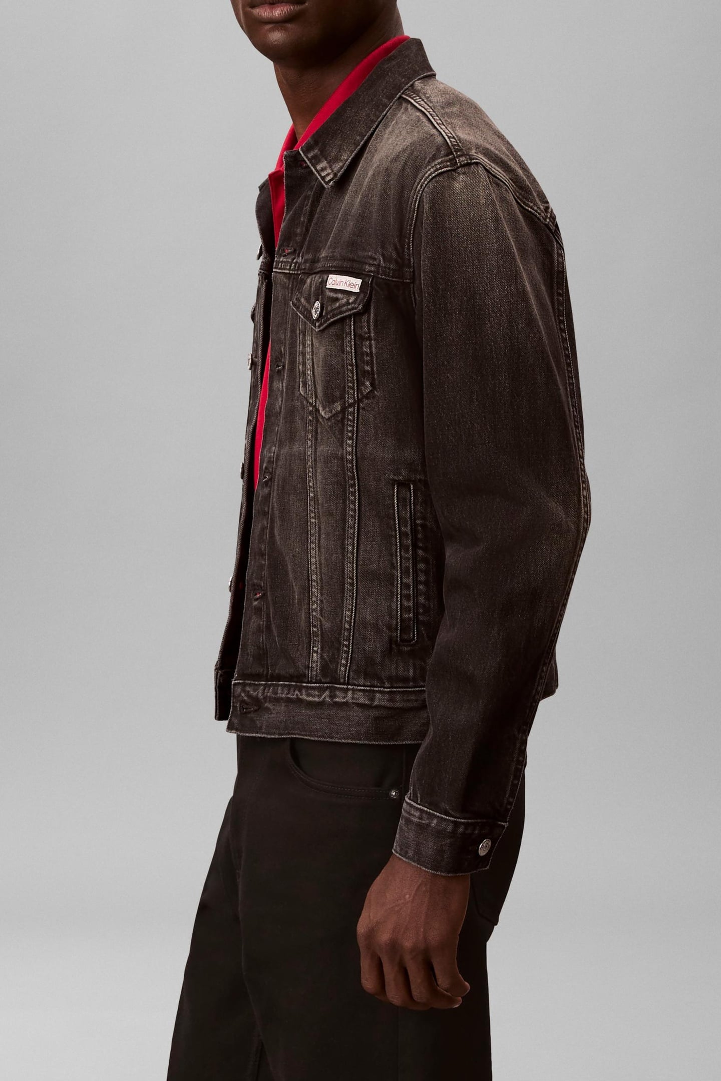 CLASSIC BUTTONED JACKET KLEIN BLACK 4