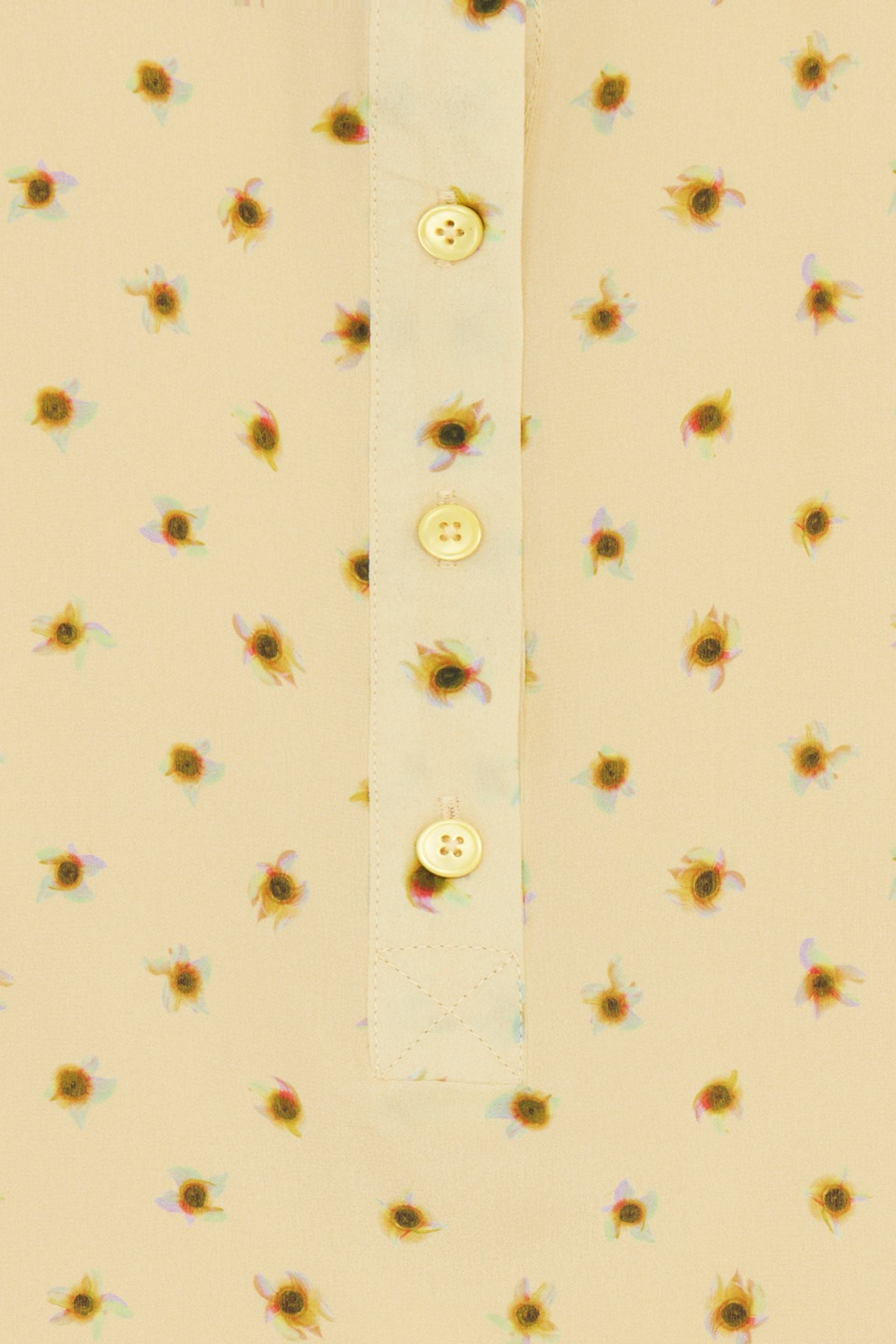 KNITTED VEST WOVEN FRONT YELLOW 4