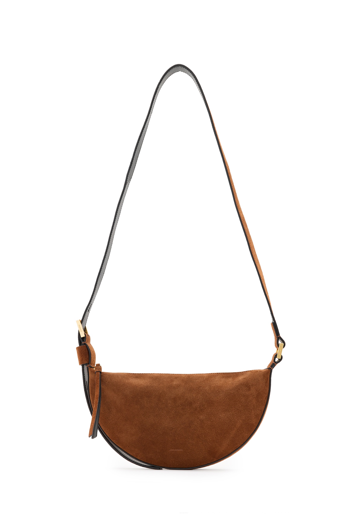HALFMOON SUEDE XBODY COGNAC BROWN 4