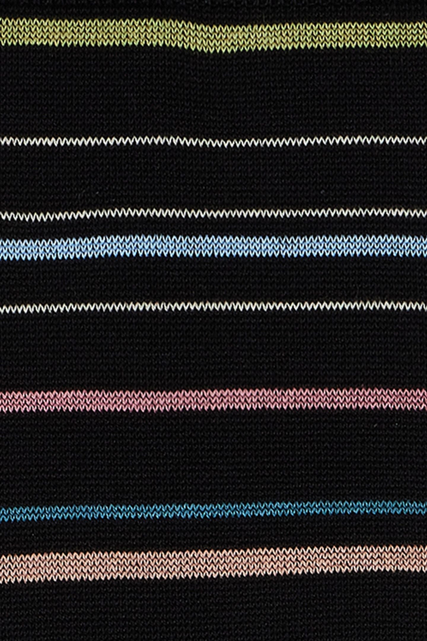 SOCK PENCIL STRP BLACK 4