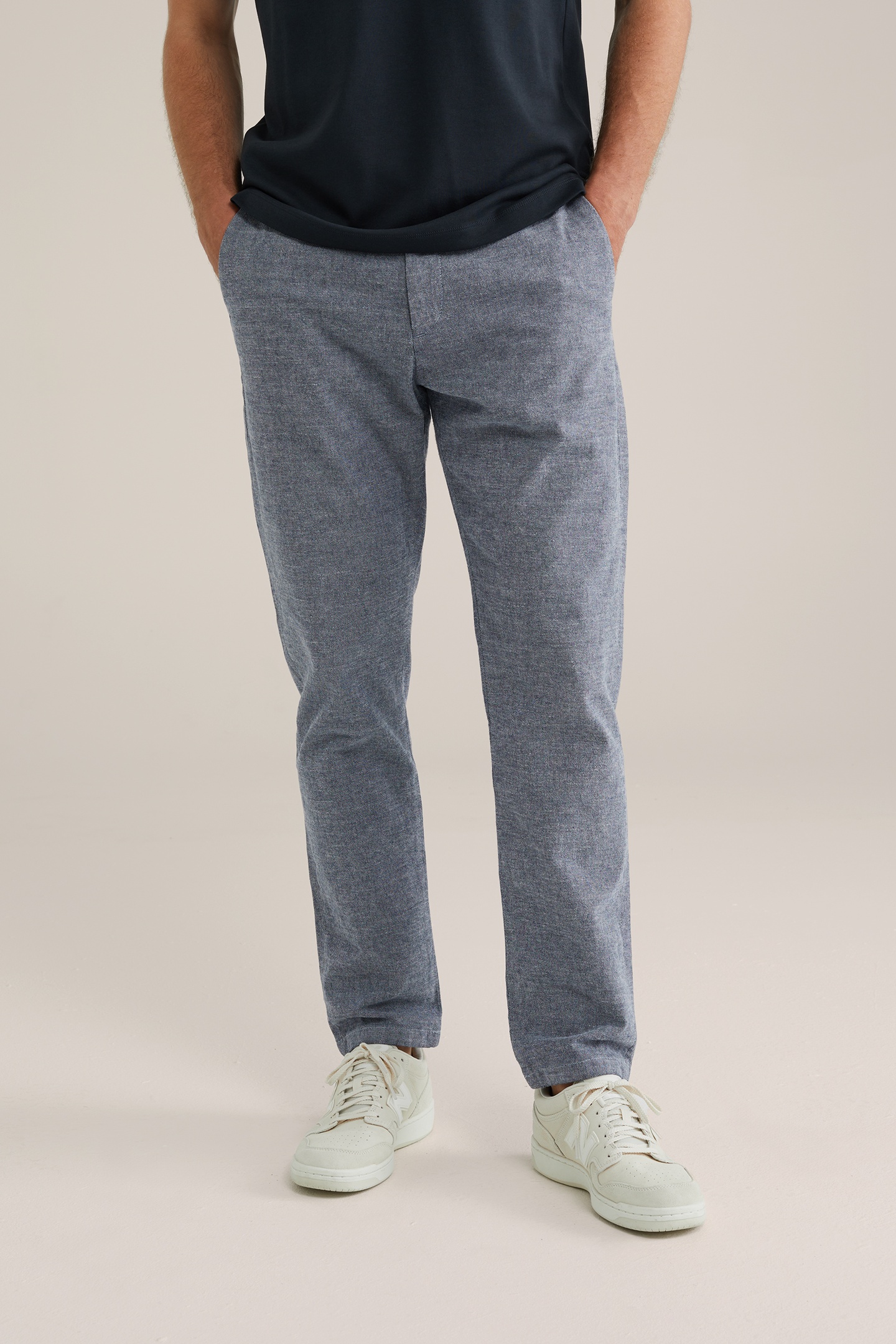 We Fashion Chino Dark Blue Maat: W28L30 | Chino's Outlet | Heren | Blauw