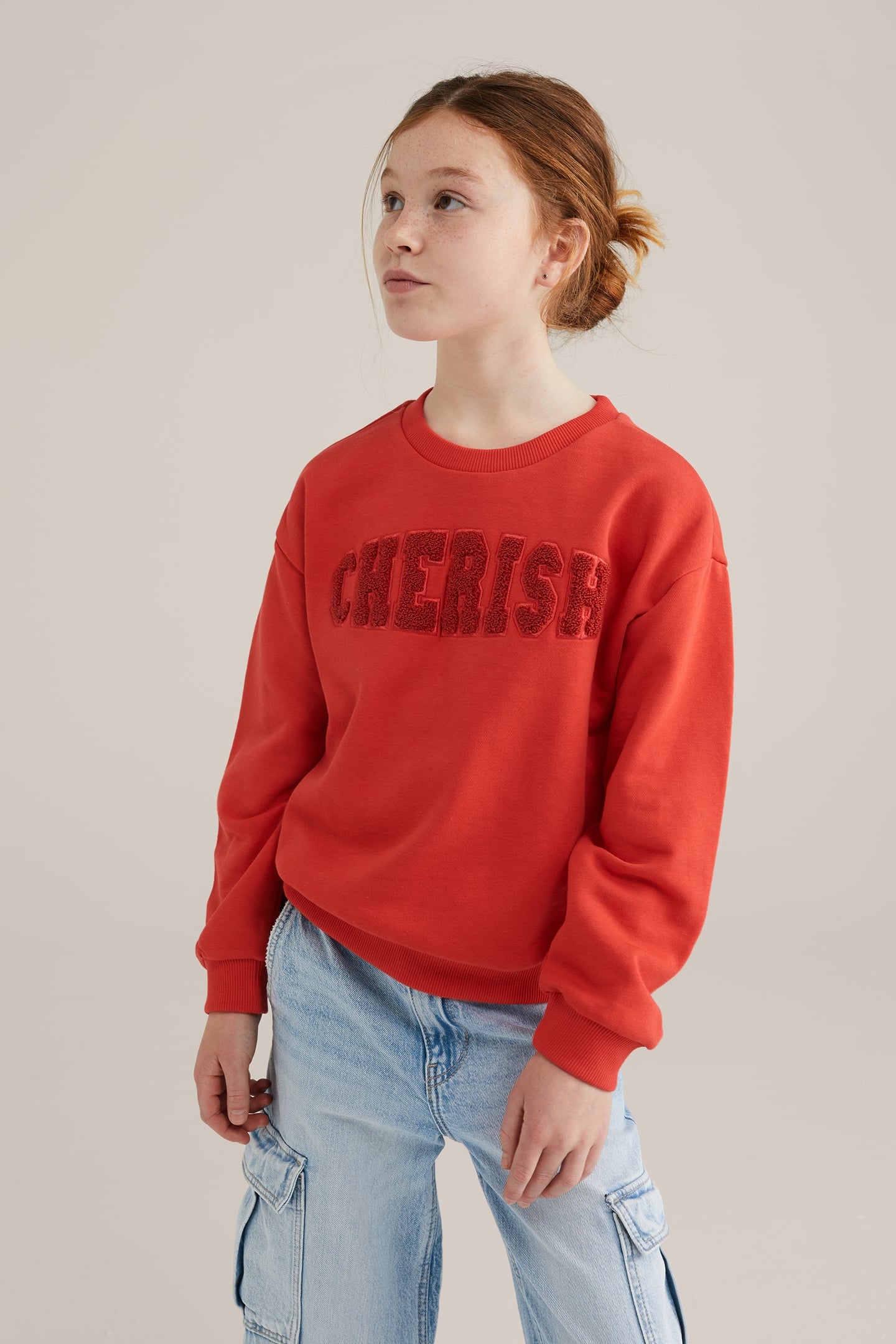 SWEATER BRIGHT RED 1