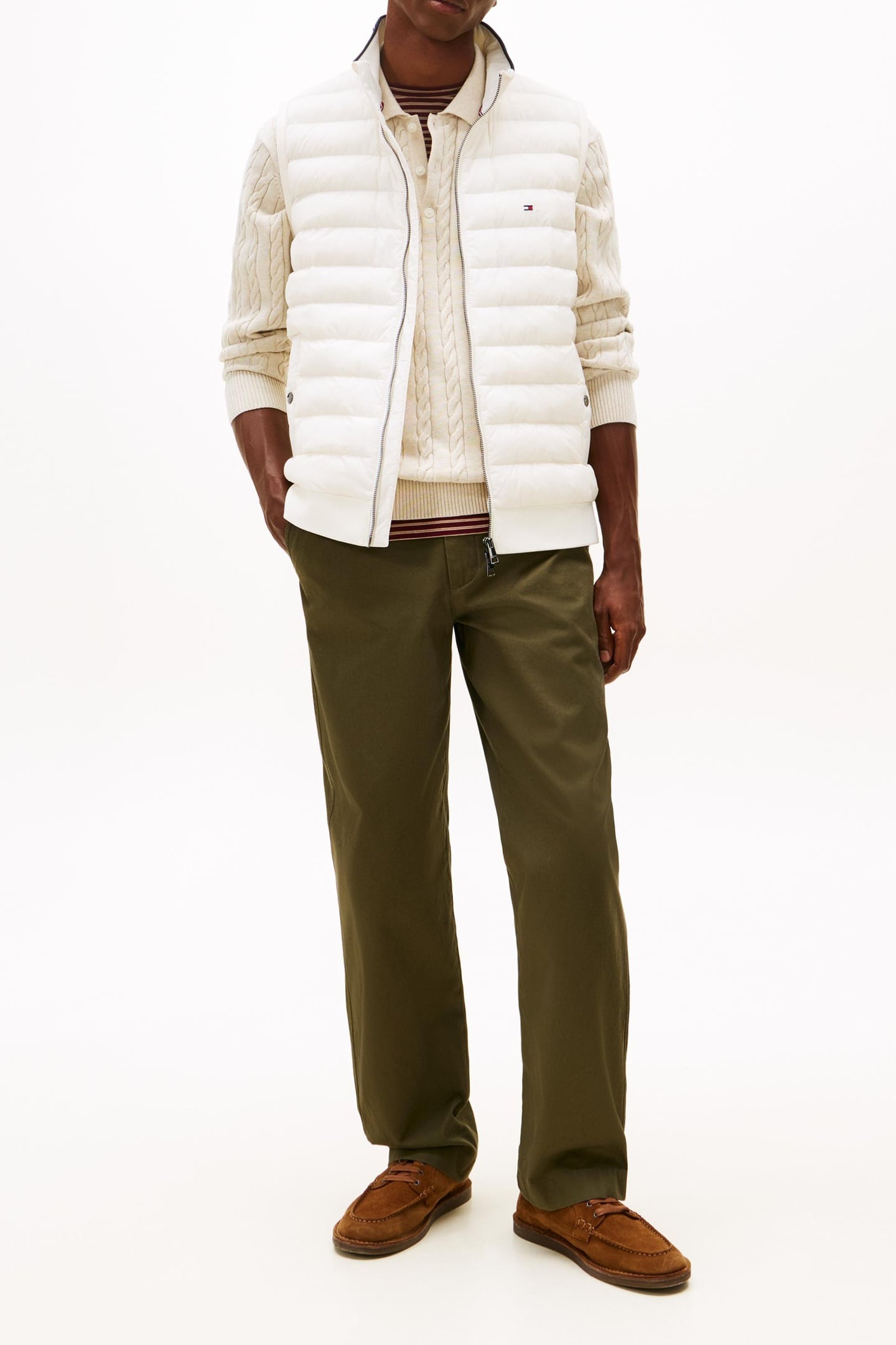 MIX MEDIA ESSENTIAL VEST IVORY PETAL 3