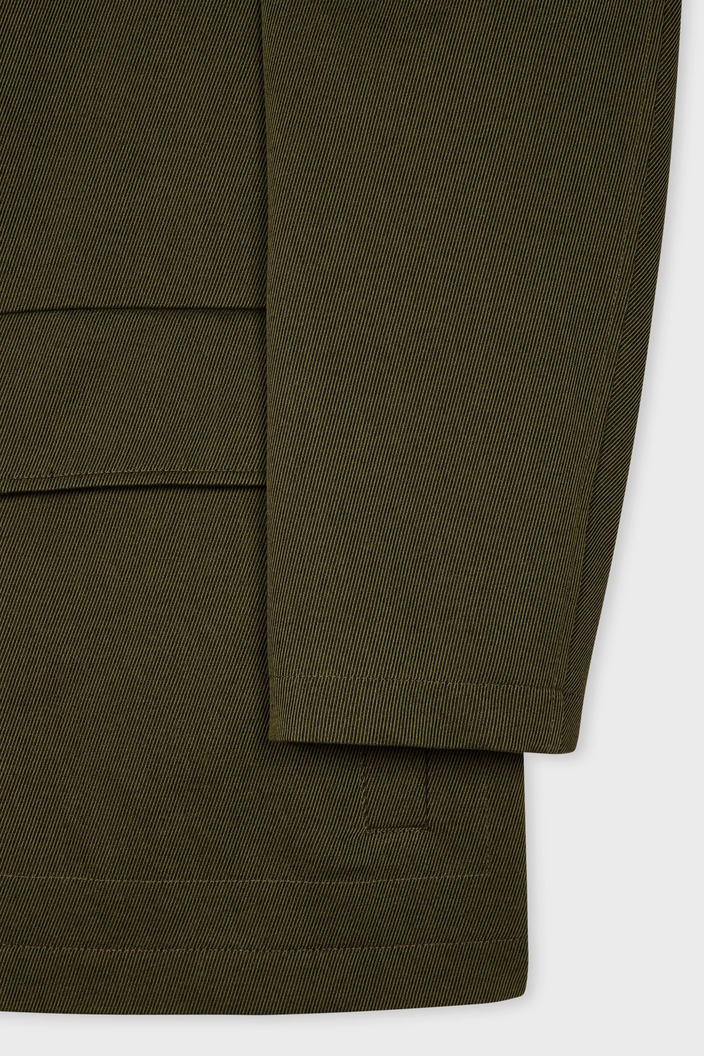 REGULAR FIT JACKET MILITARY GREEN 9