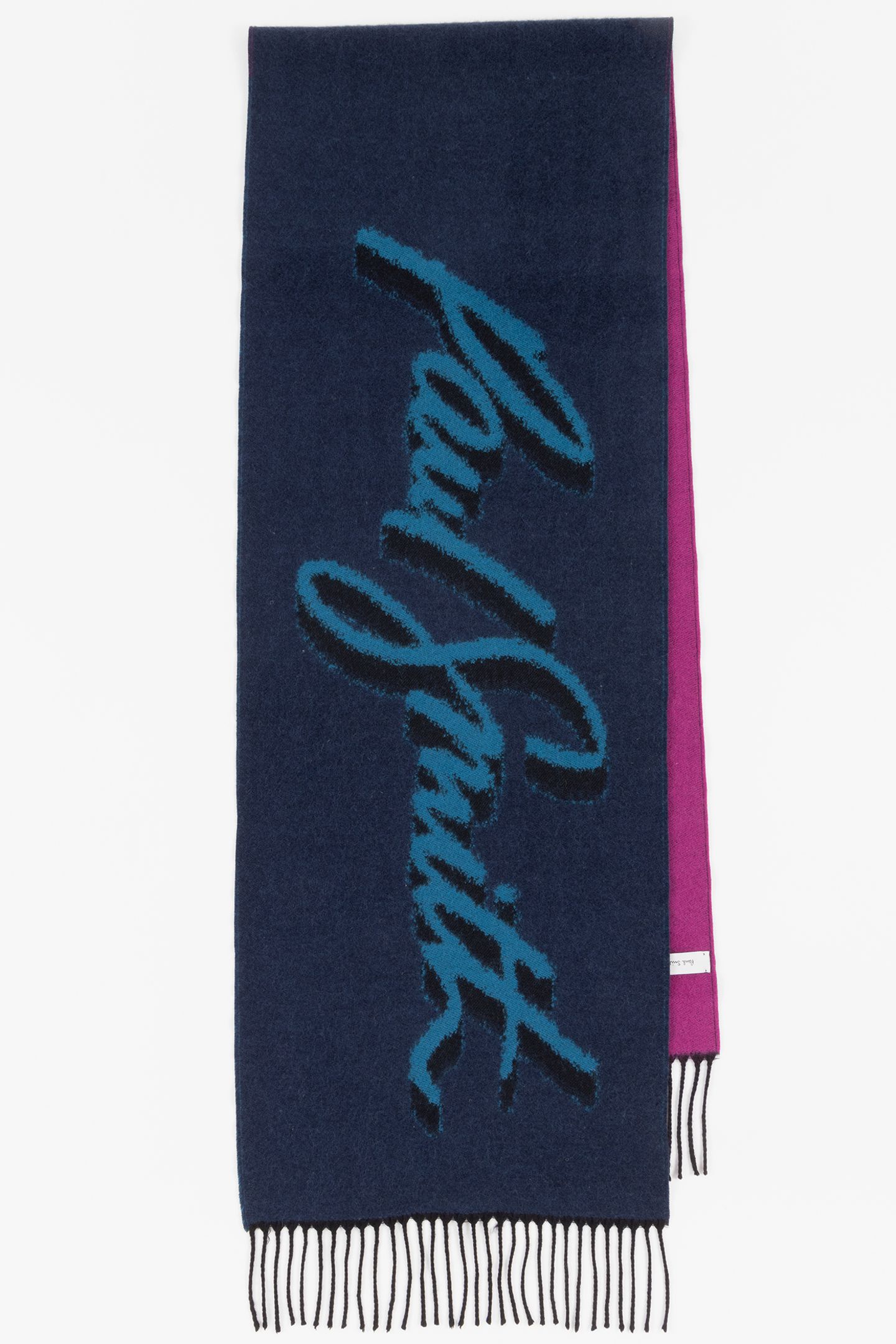 SCARF LOGO COLOR BLOCK NAVY 2