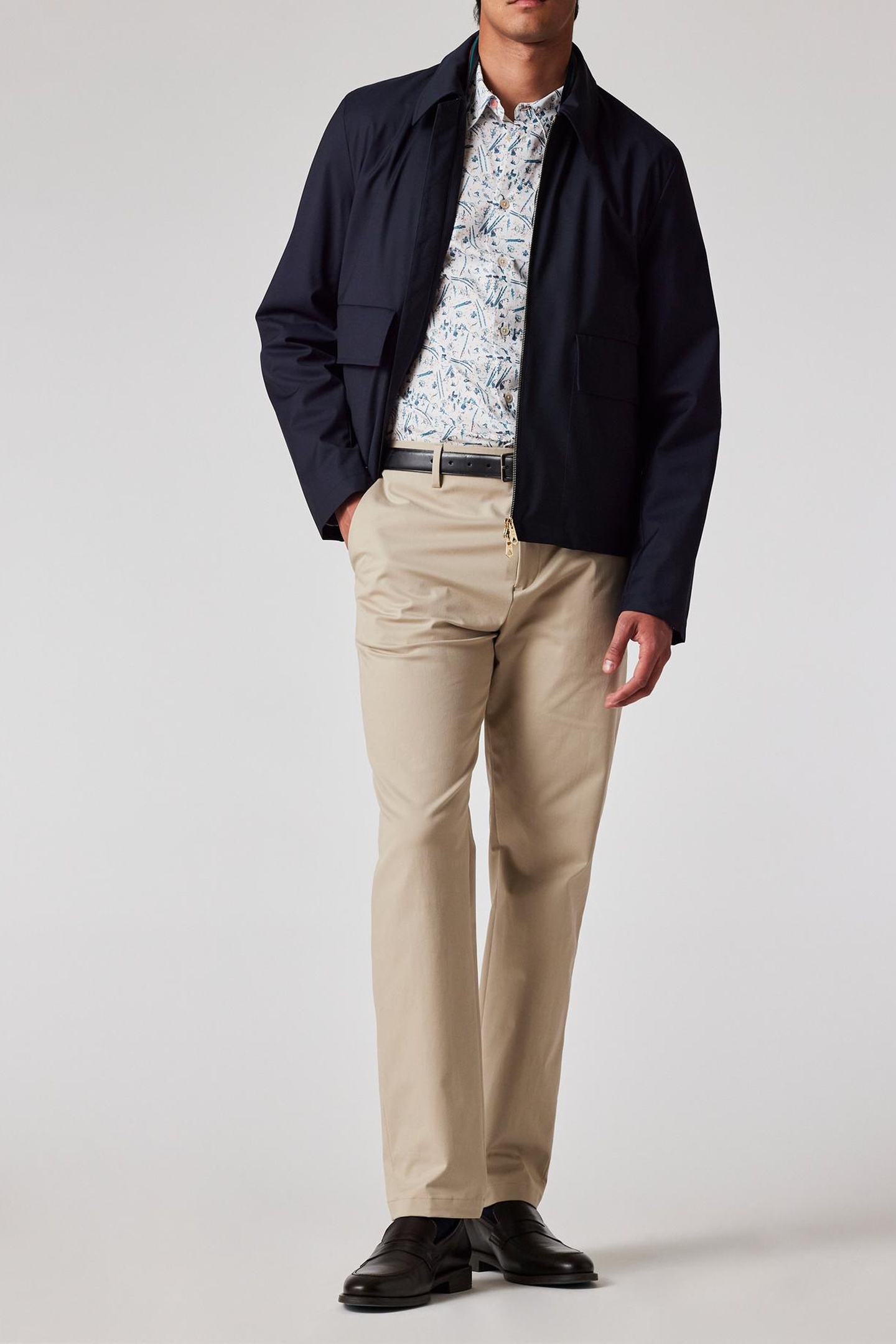 LS TAILORED FIT SHIRT WHITE 3