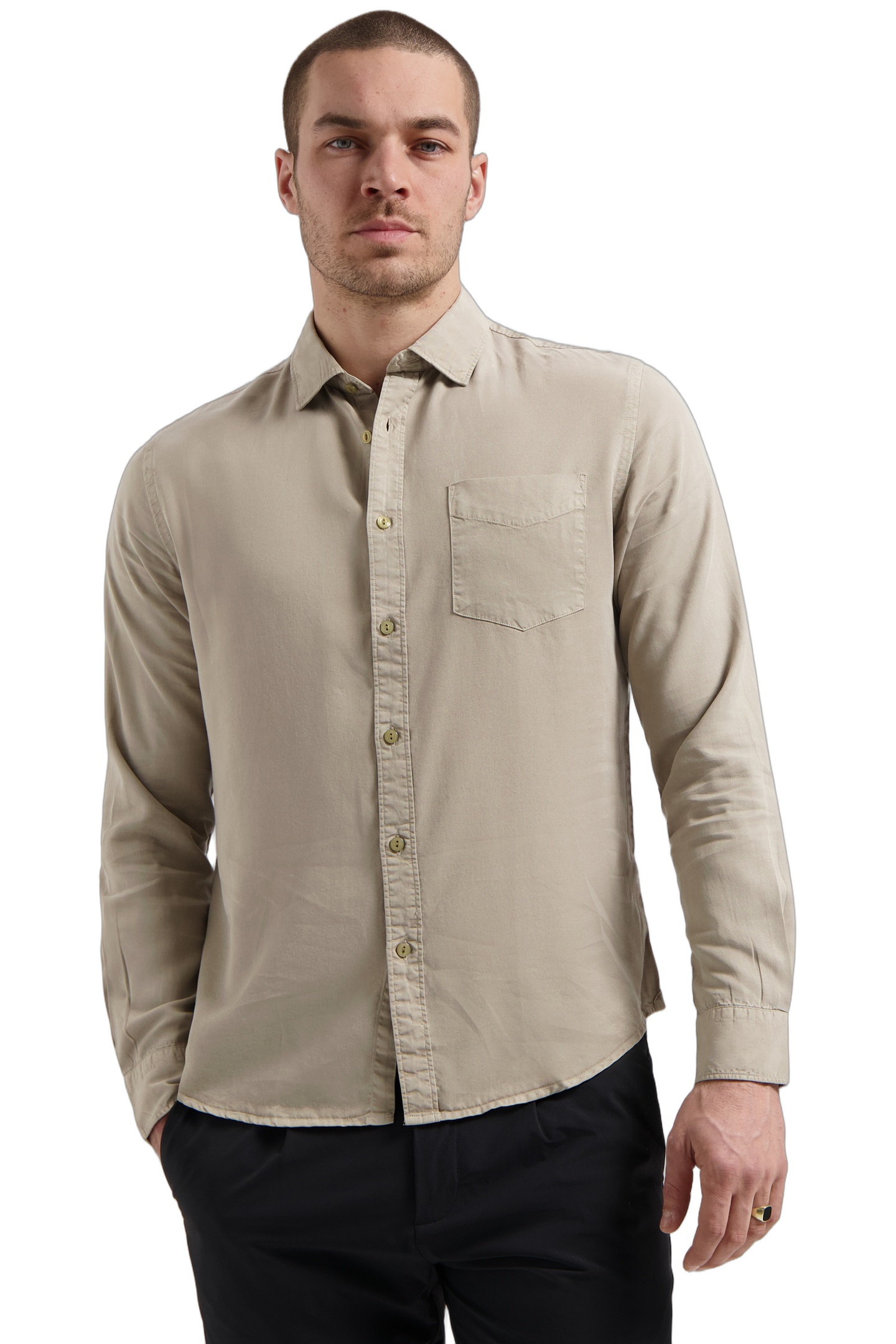 DS_LAMONT SHIRT ALUMINIUM 1