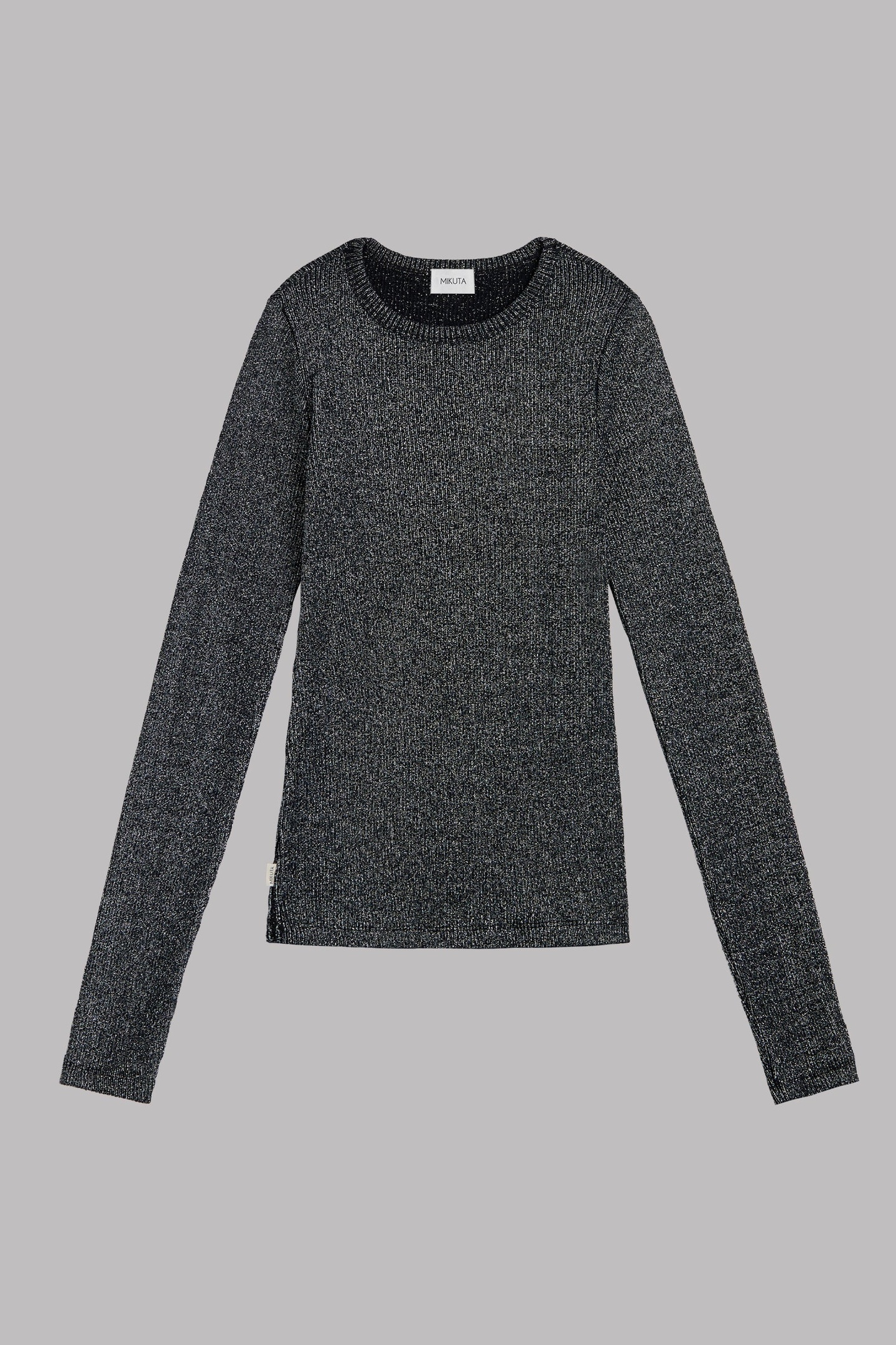 THE DARK GLITTER RIBBED LONGSLEEVE 3