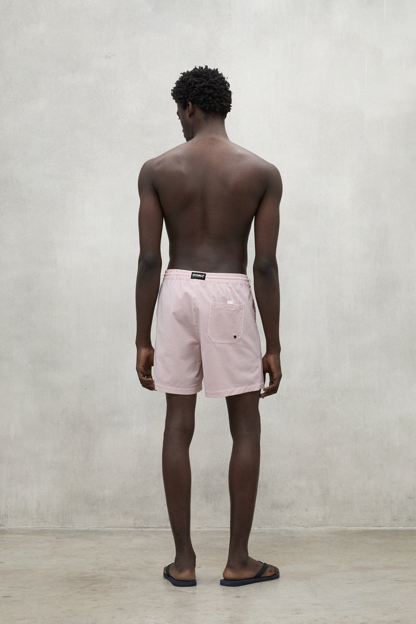 OYAMBREALF SWIMSUIT TERRACOTTA STRIPES 2