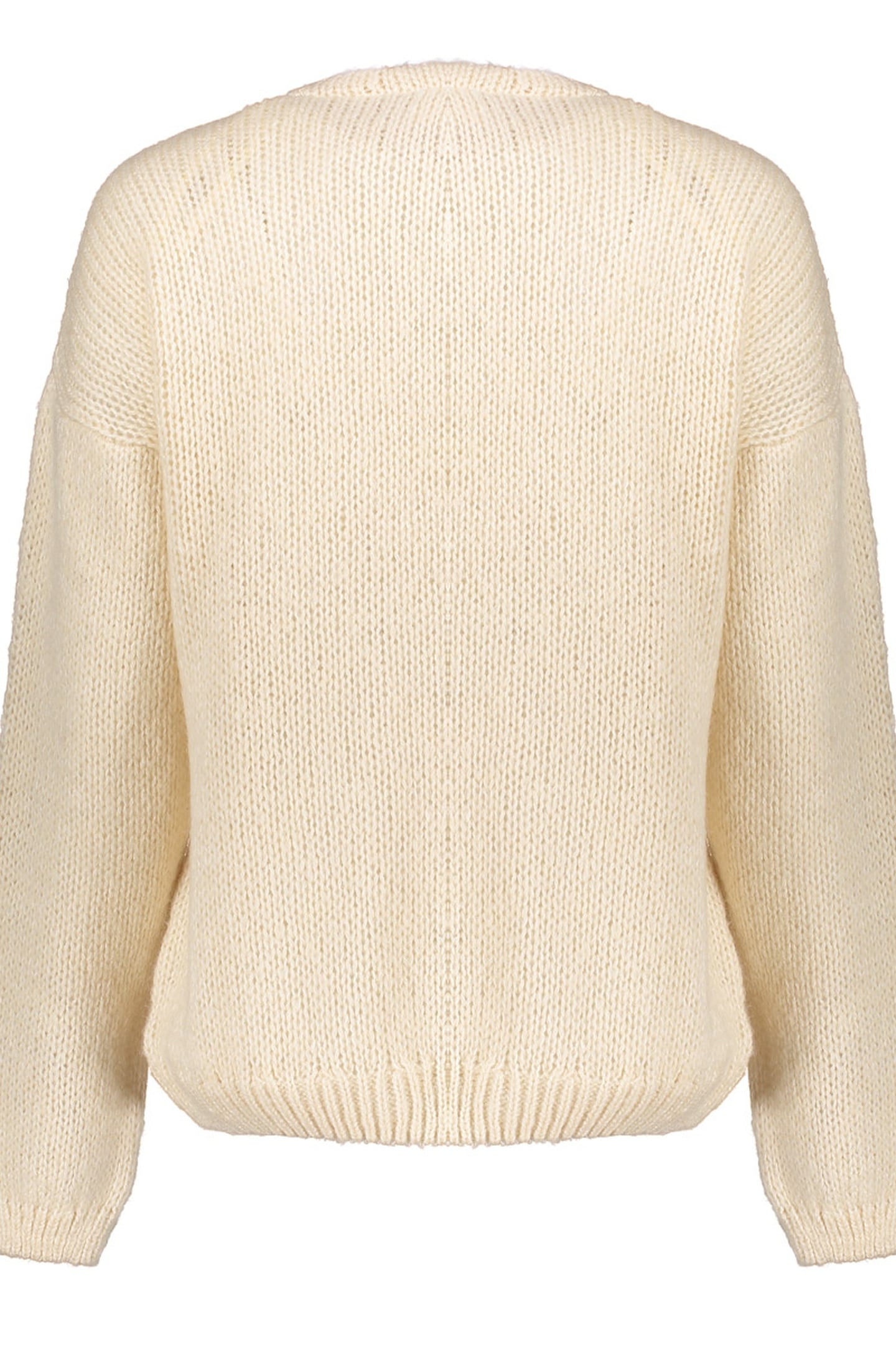 CARDIGAN BASIC OFF-WHITE 2