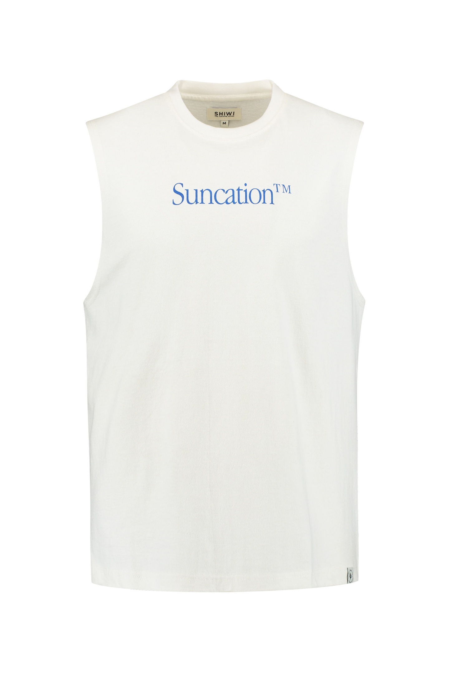 SEAN SLEEVELESS T-SHIRT SUNCATION WHITE 5