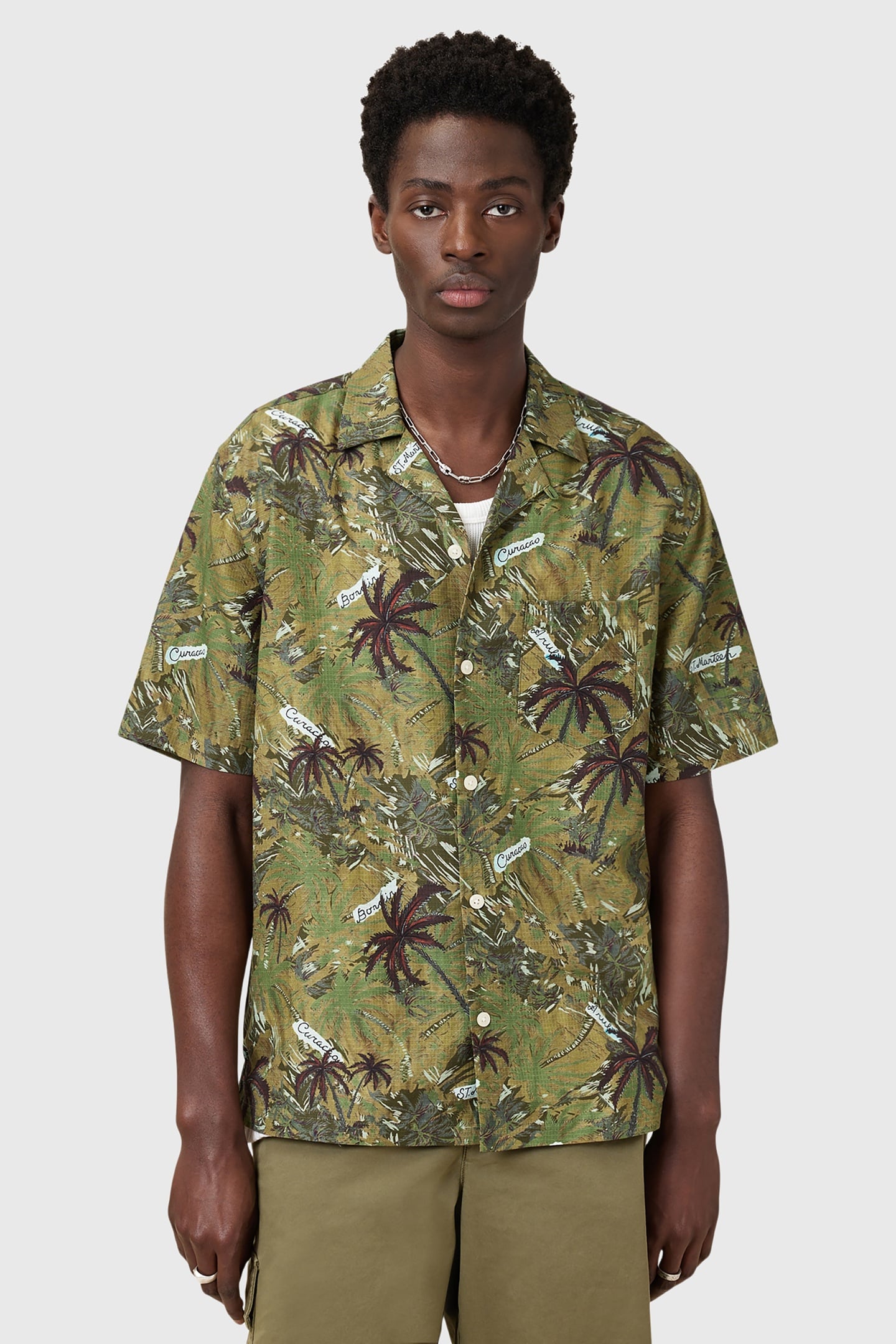 LINER SS SHIRT BARREL BROWN 8