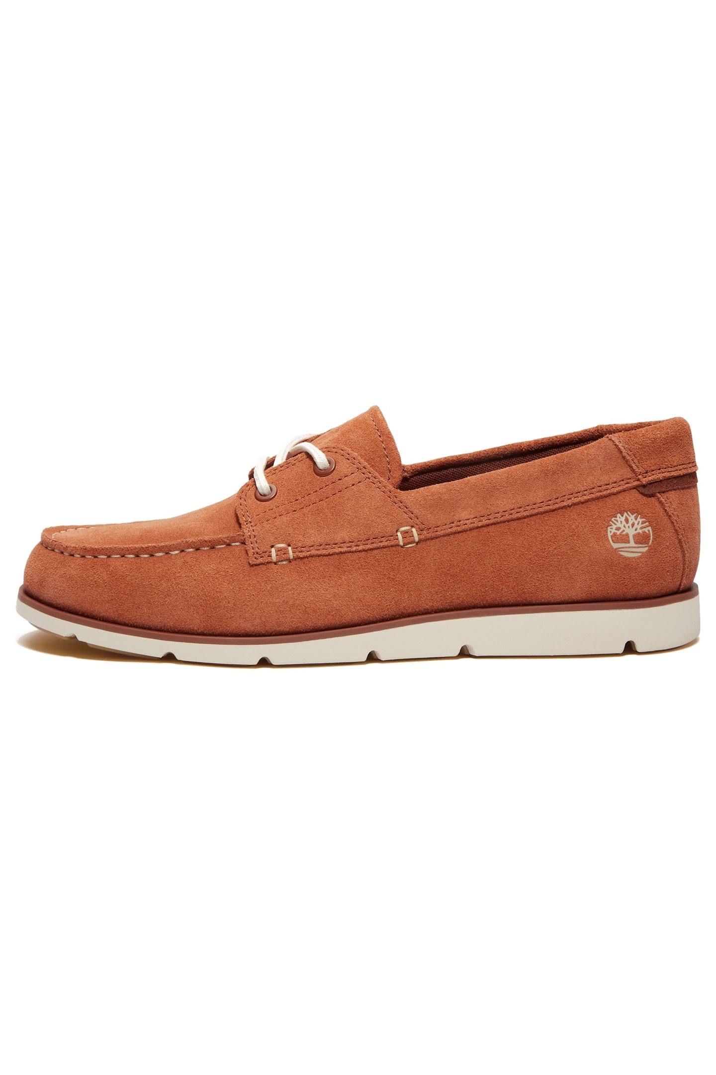 GRAFTON BAY LACE UP SHOE RUST SUEDE 3