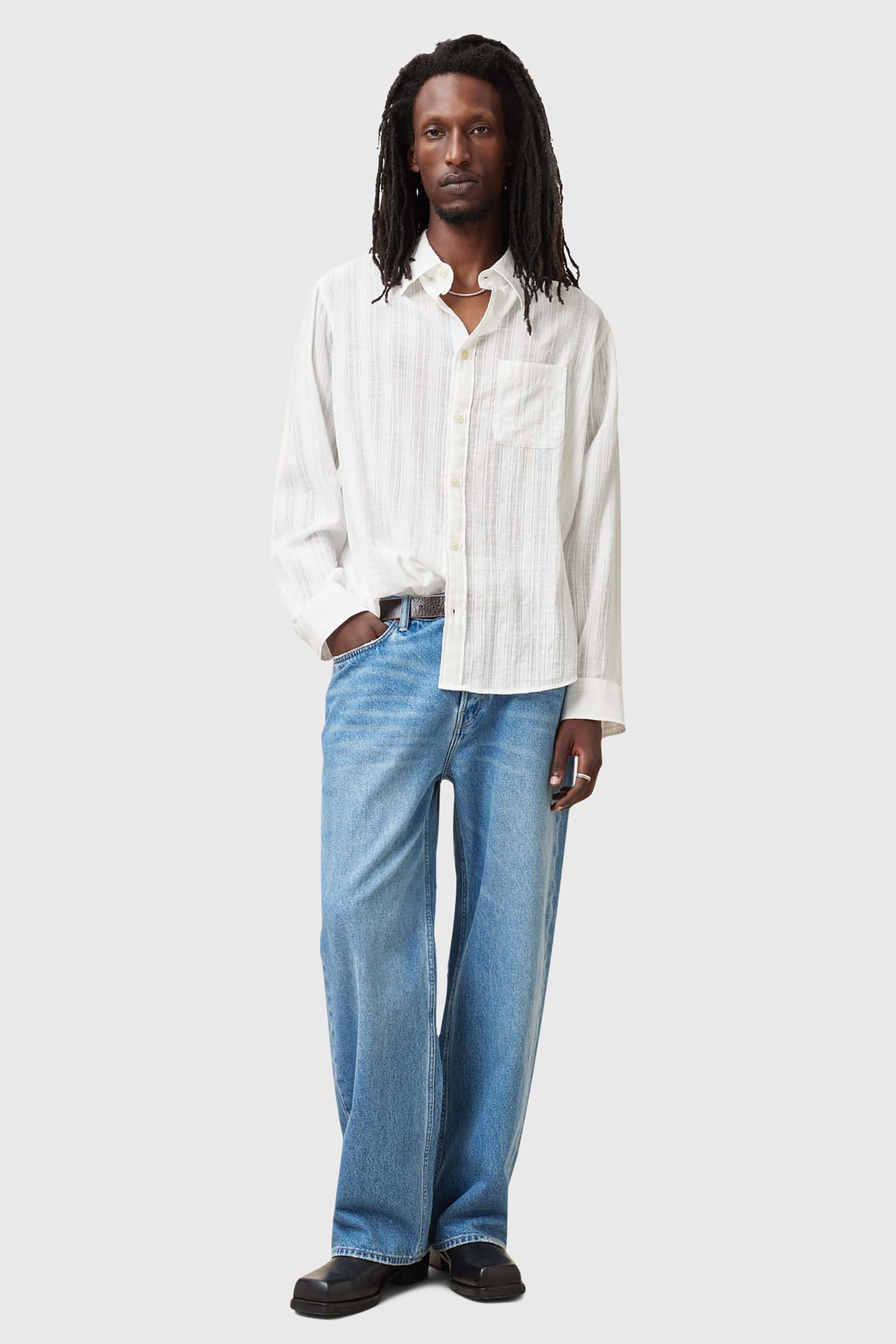 KARMI LS SHIRT WHITE 1