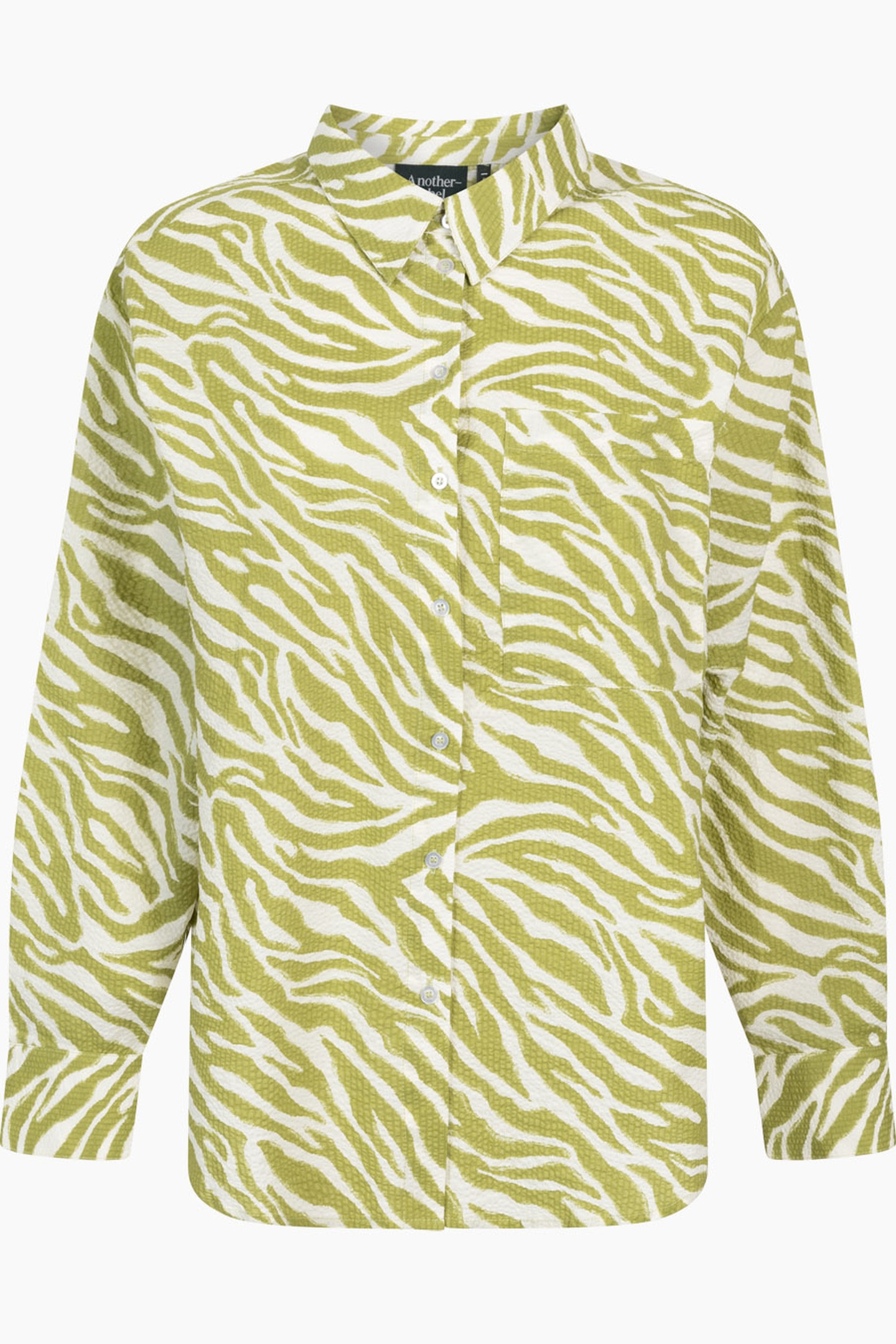 STELLA SHIRT ABSTRACT GREEN 3