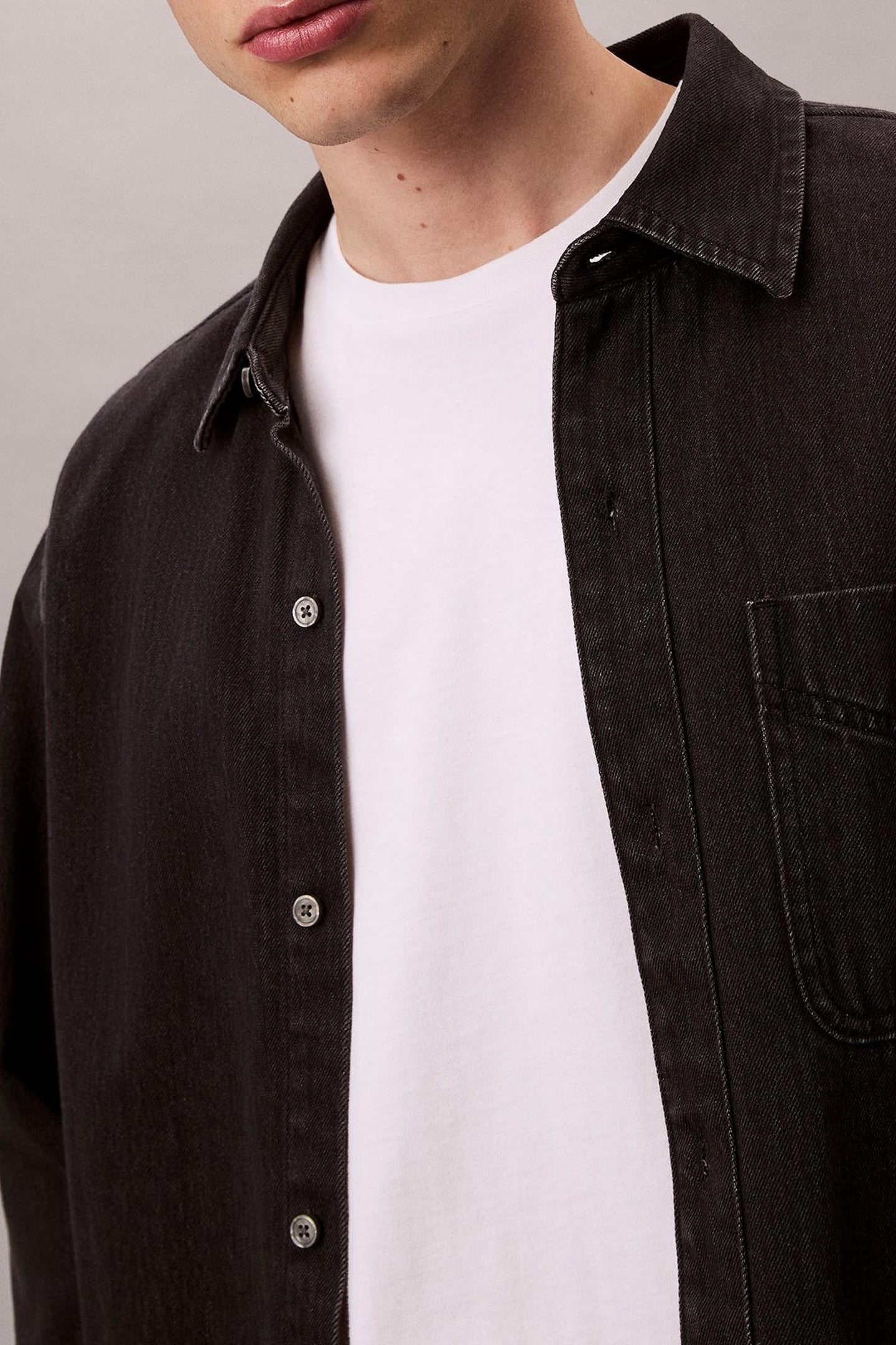 CLASSIC 205 DENIM SHIRT 205 BLACK 6