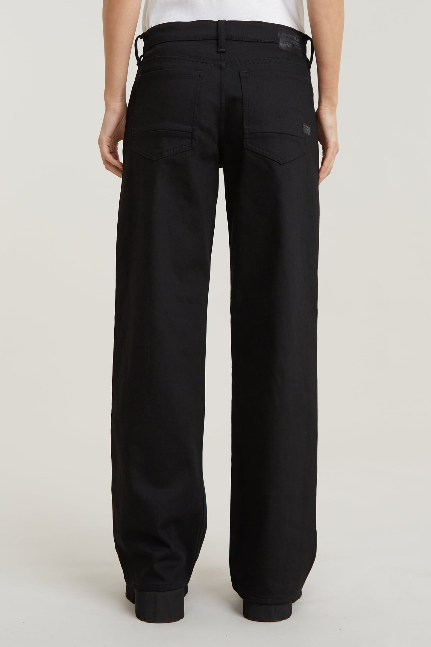 JUDEE LOOSE JEANS PITCH BLACK 3