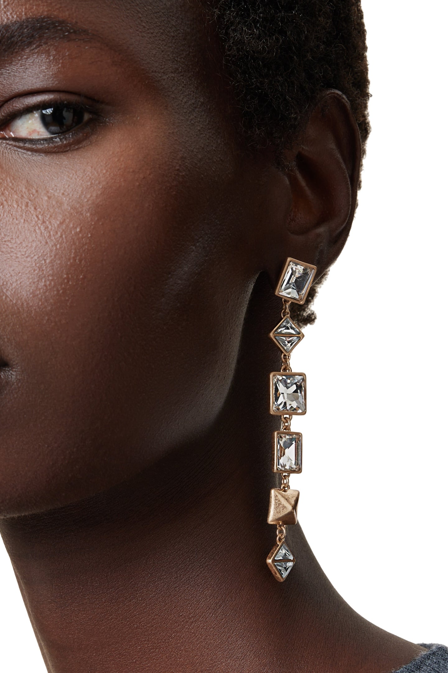 ELORA DROP ERNGS WARM BRASS 5