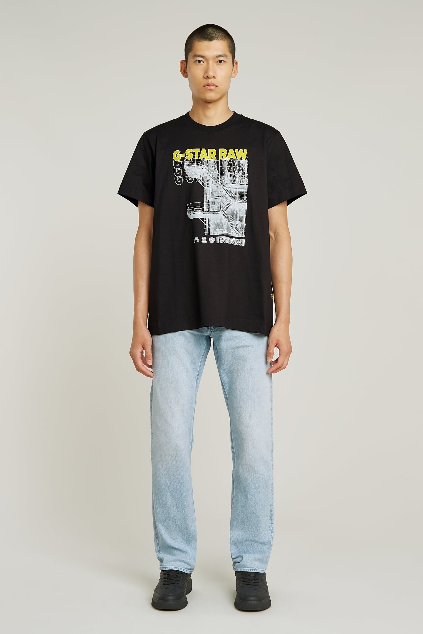 MOSA STRAIGHT JEANS SUN FADED BLUE VAPOUR 1