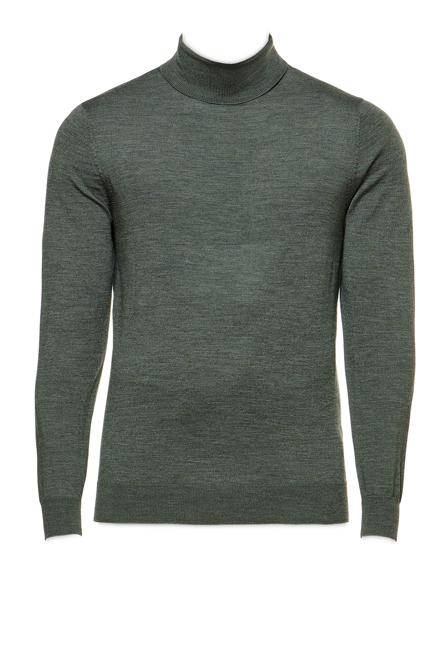 TURTLENECK GREEN DARK GREEN 1