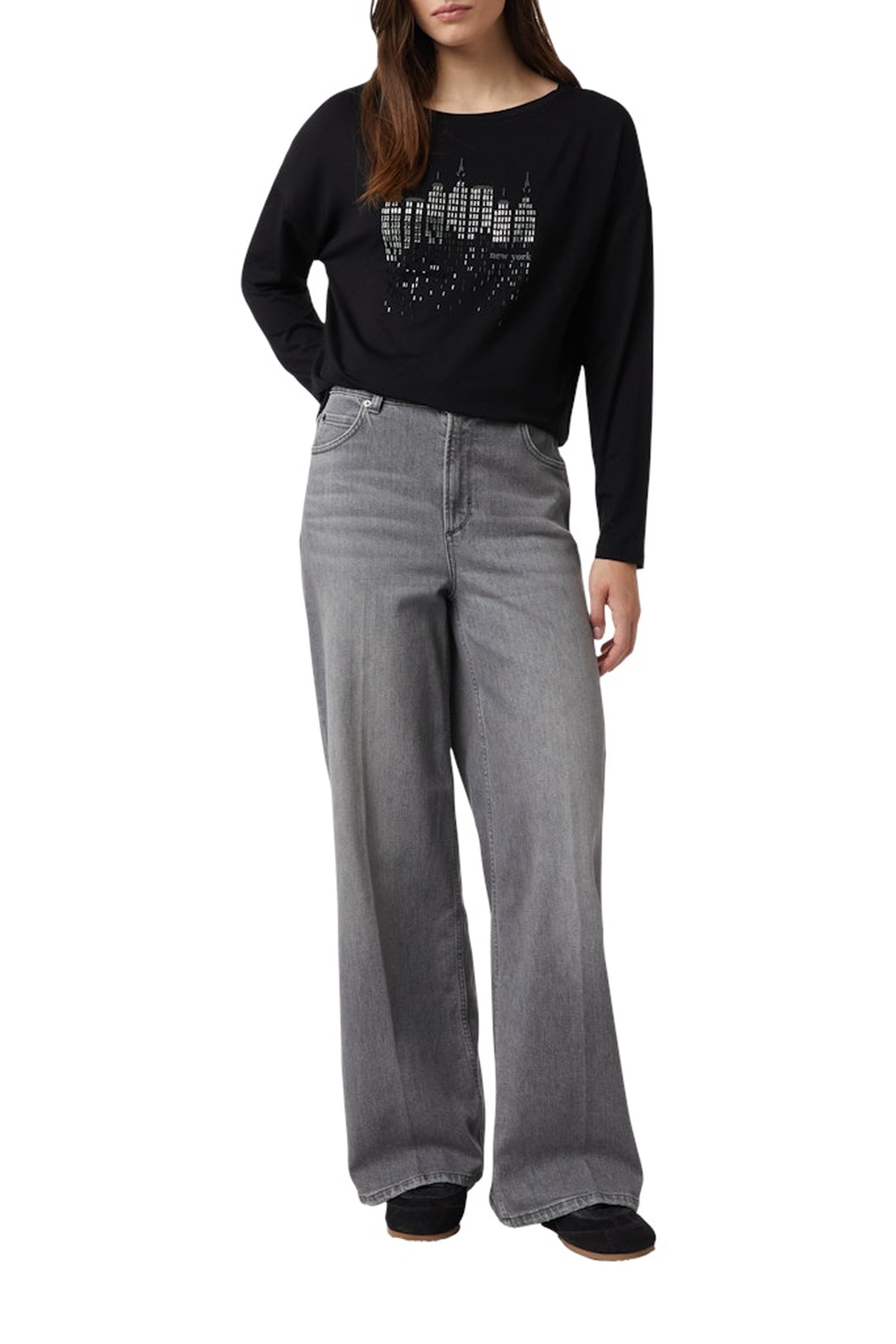 COMMA T-SHIRTS BLACK 2