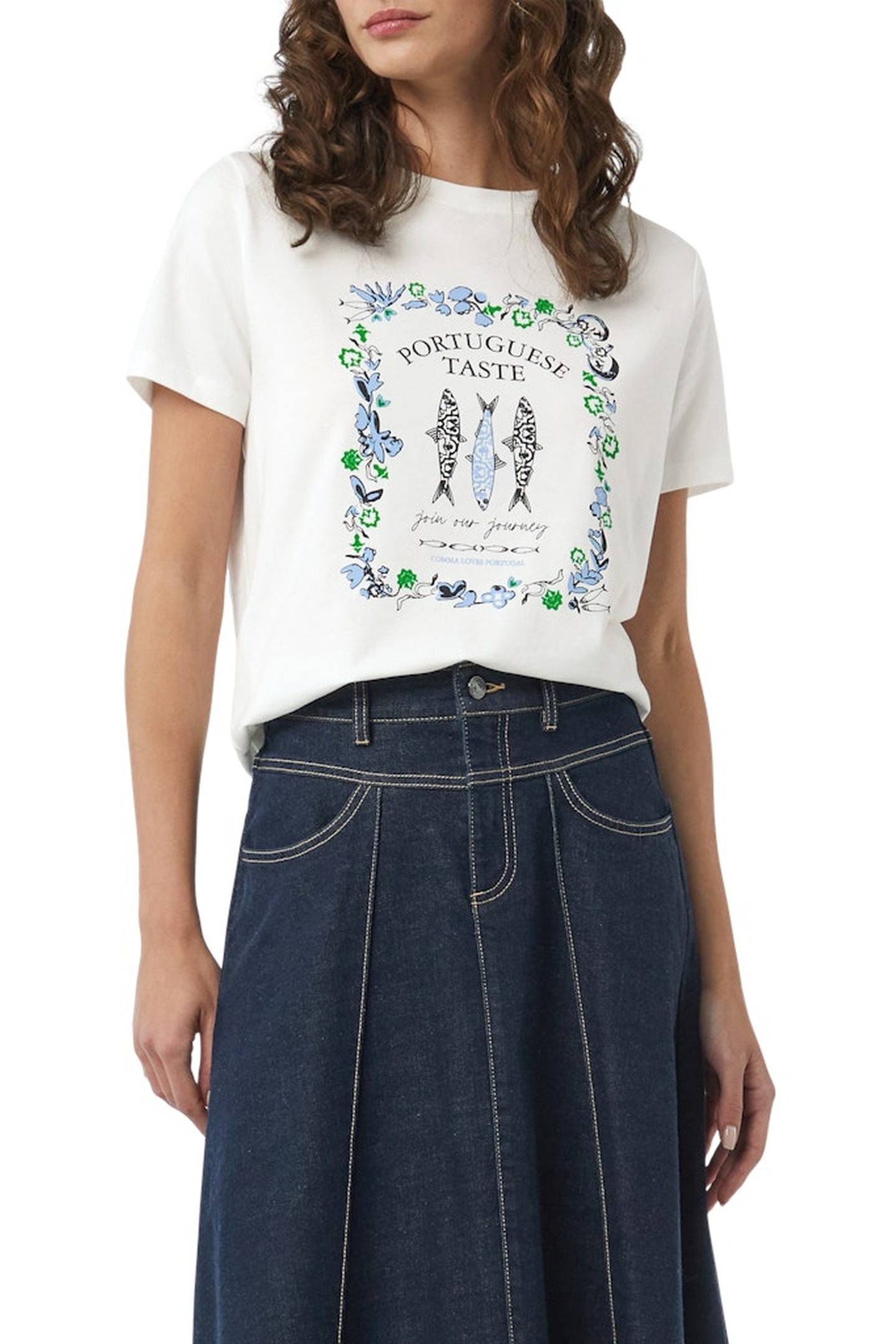 COMMA T-SHIRTS WHITE 2