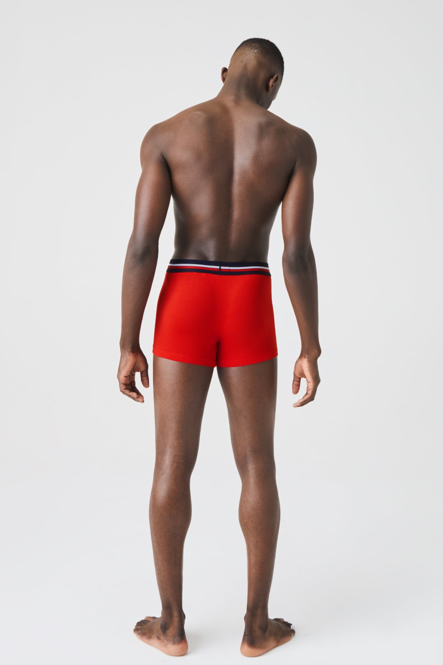 TRUNK MEN NAVY BLUE/SILVER CHINE 8