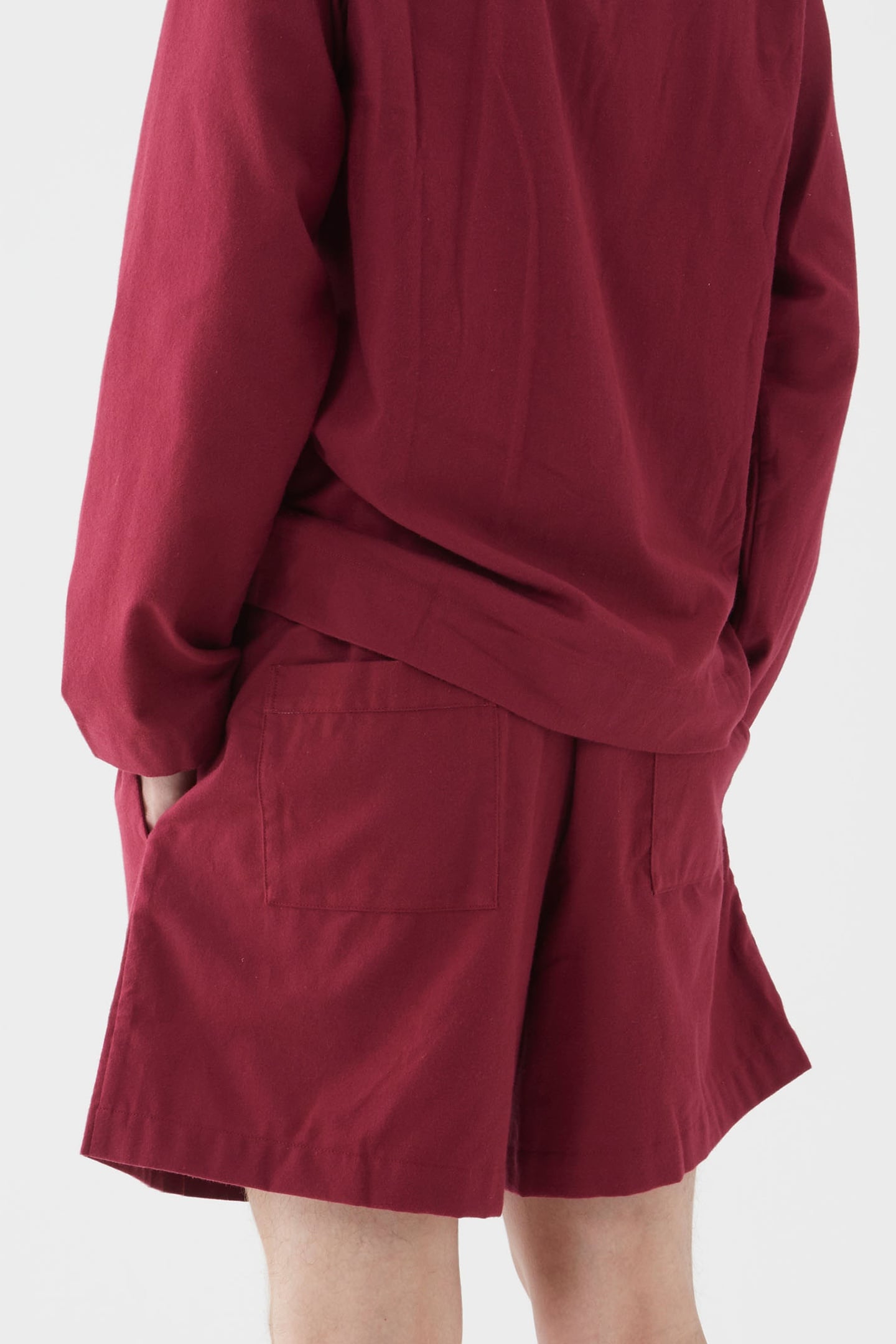 UNISEX FLANNEL, PYJAMAS SHORTS BEYOND RED 9